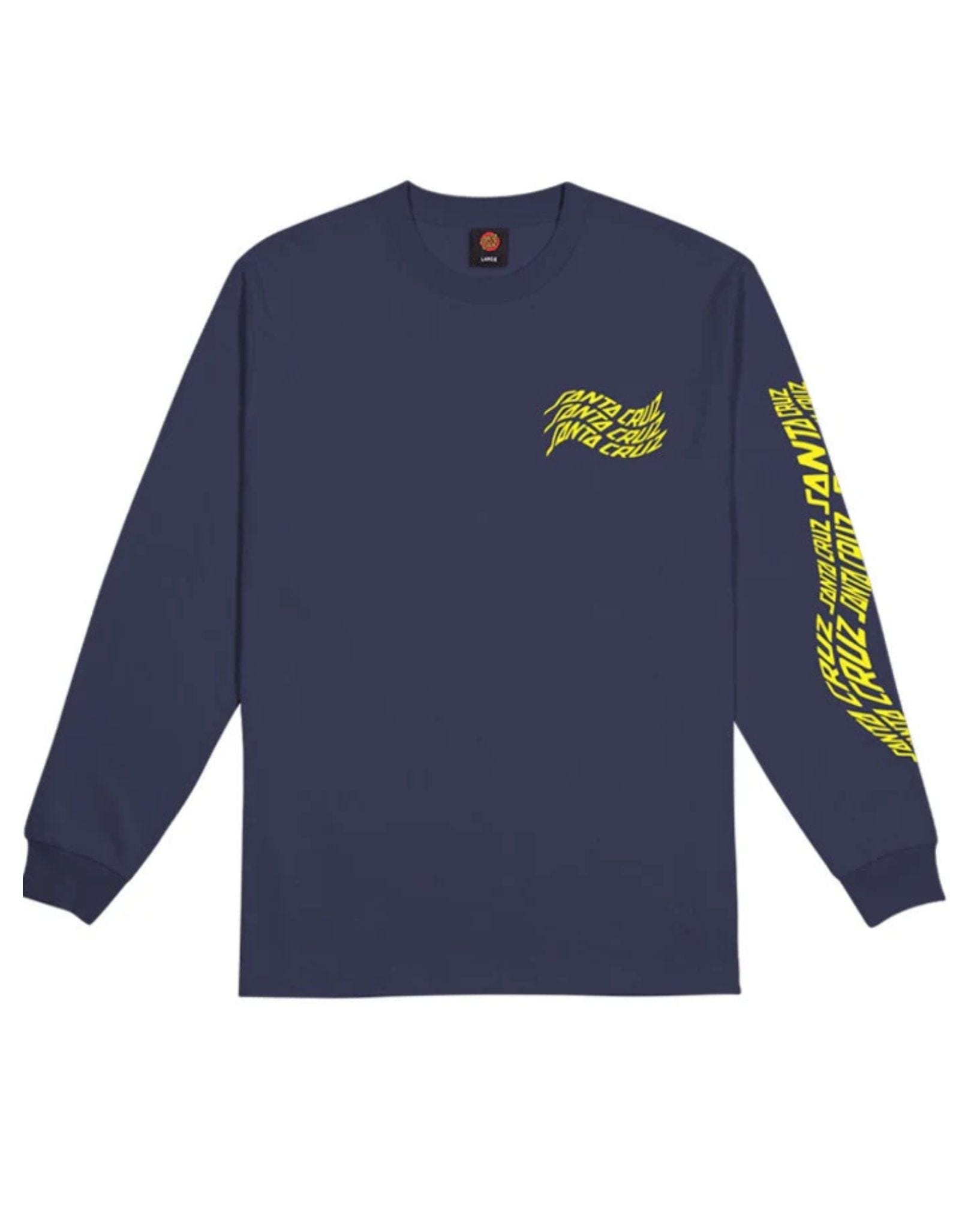 Santa Cruz Boys Vortex Tee - Vintage Blue
