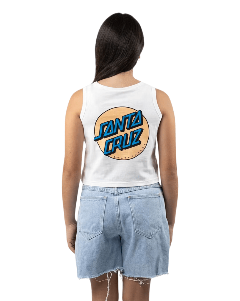 Santa Cruz Other Dot Chest Crop Tank