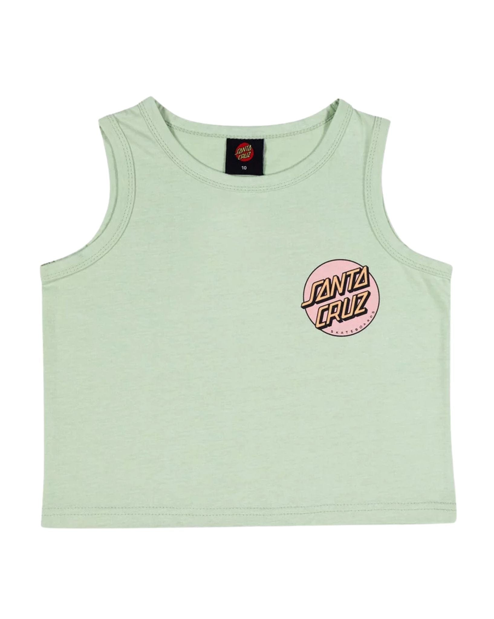 Santa Cruz Other Dot Chest Crop Tank