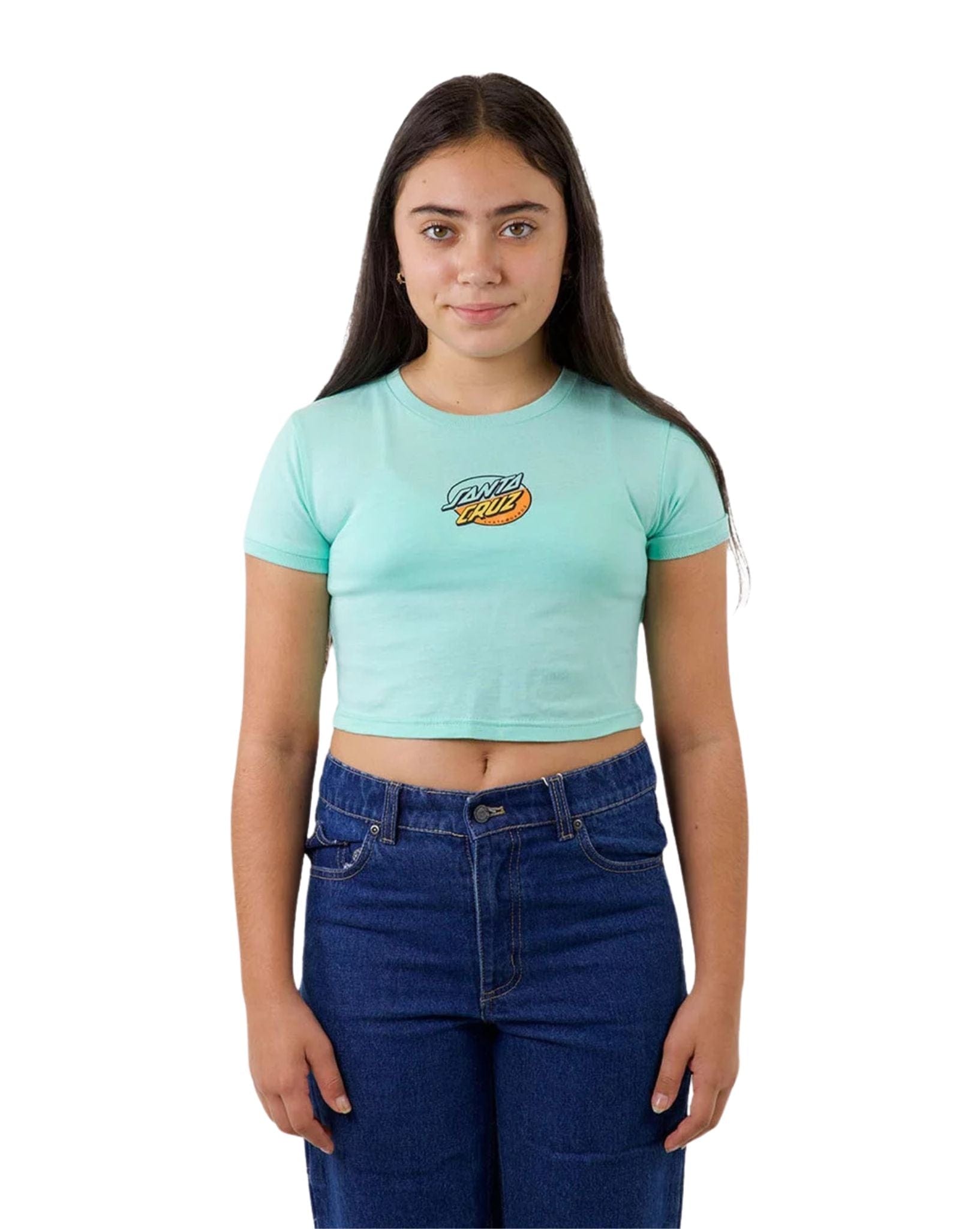 Santa Cruz Oval Dot Splice Front Tee