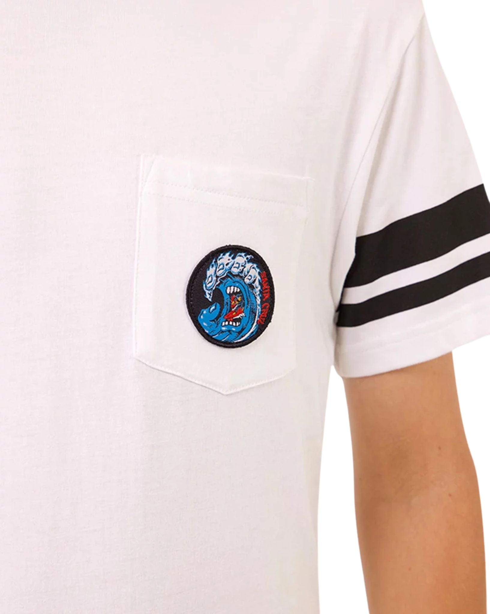 Santa Cruz Screaming Wave Patch Tee