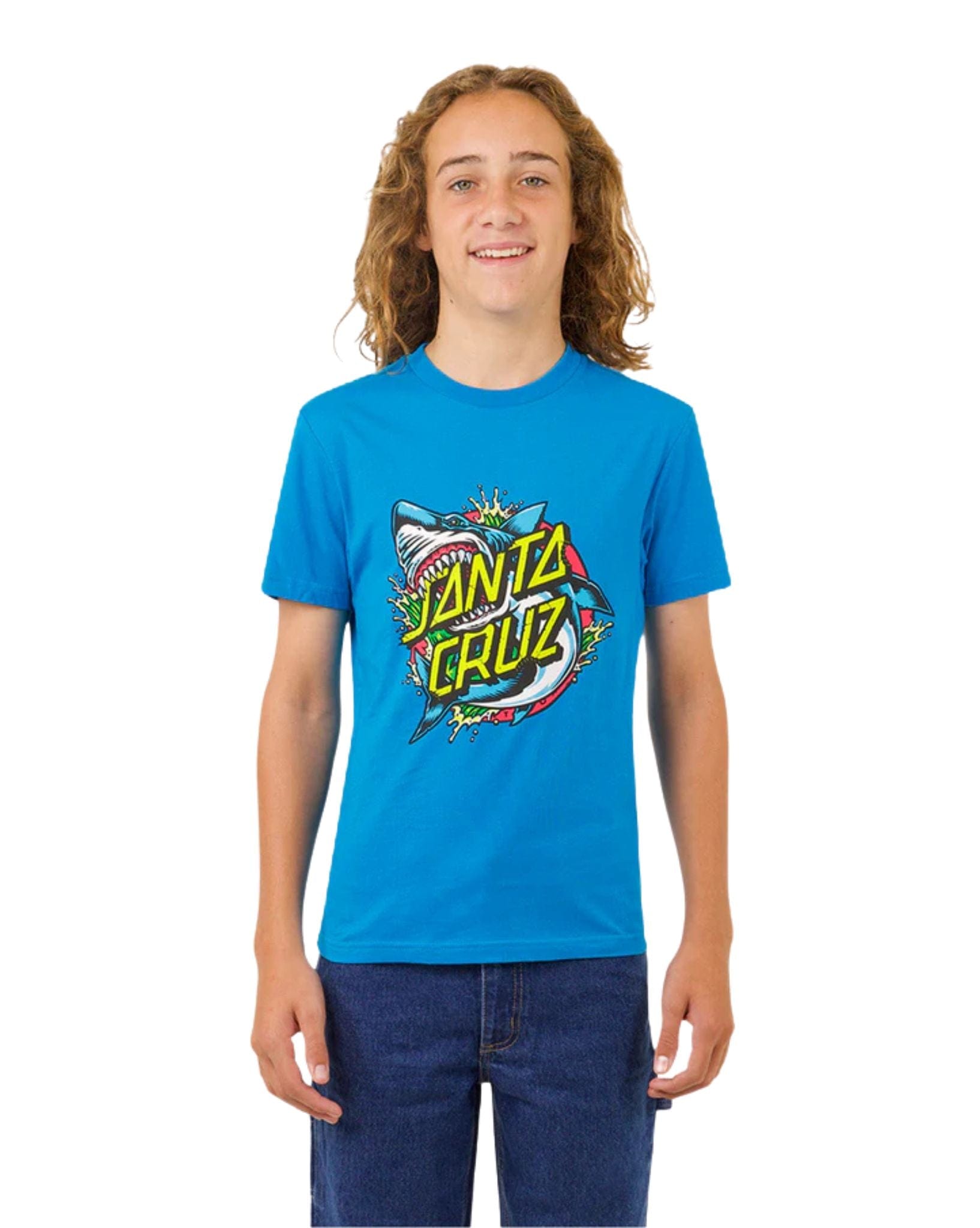 Santa Cruz Shark Dot Front Tee