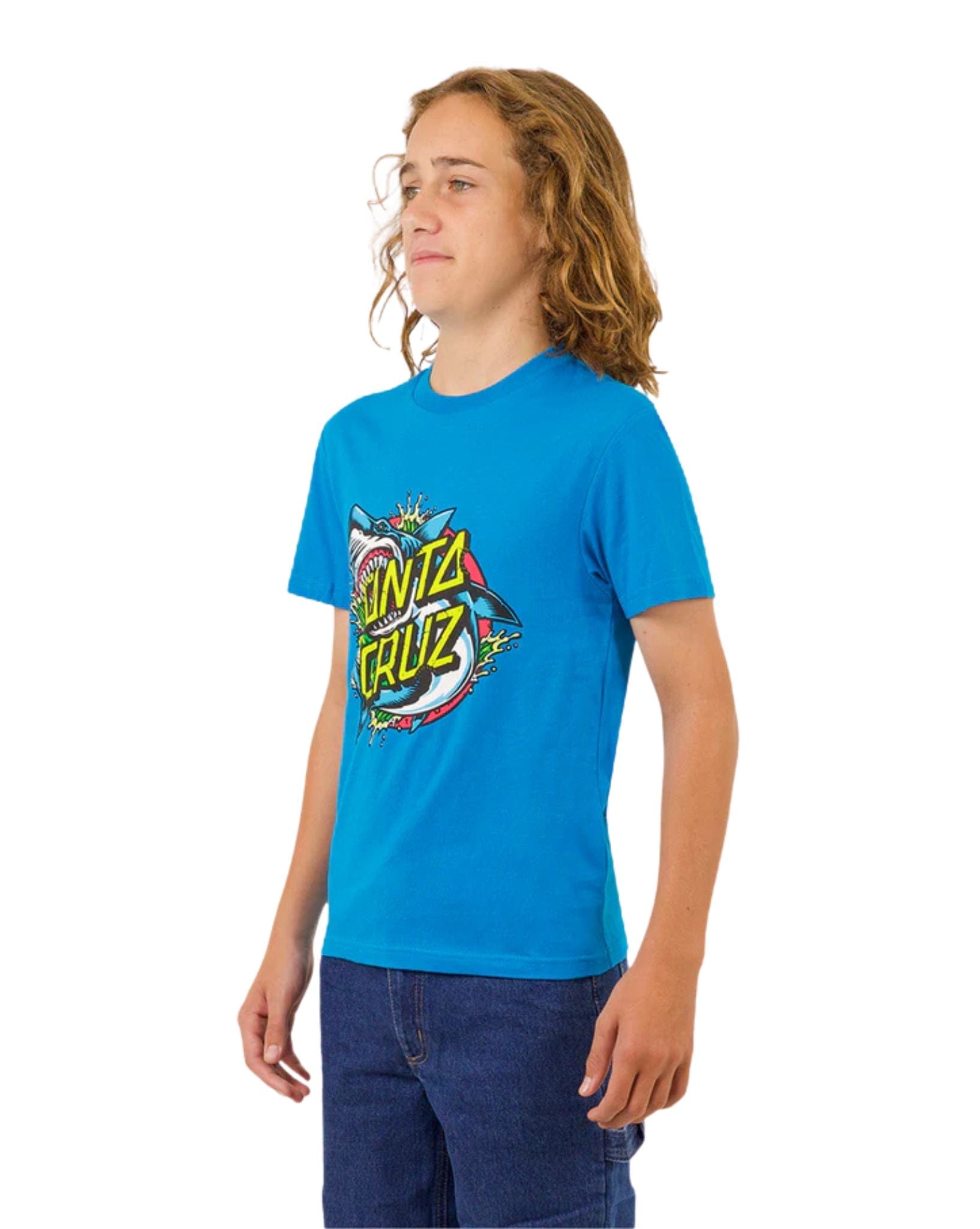 Santa Cruz Shark Dot Front Tee