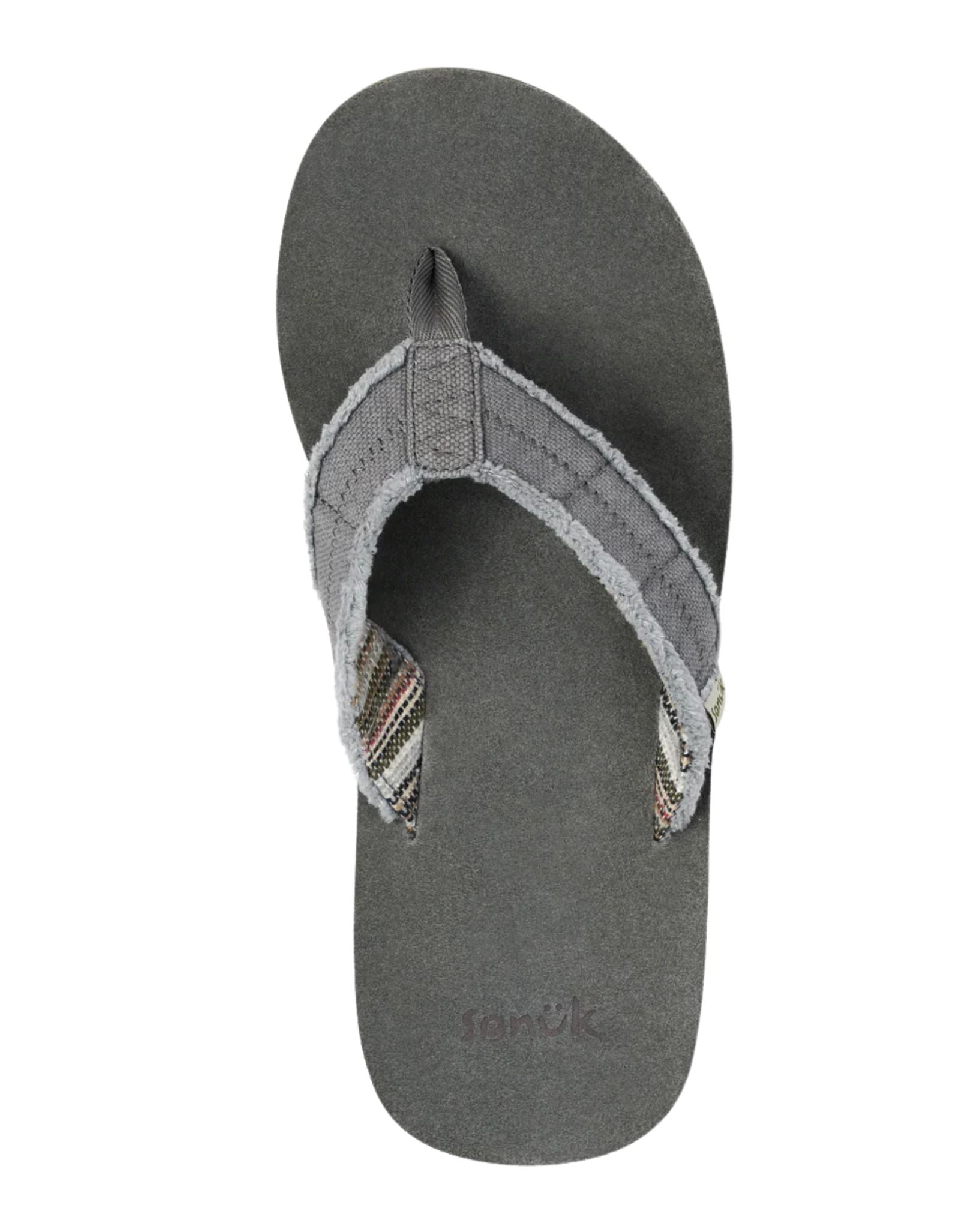 Sanuk Mens Fraid Not St Thongs