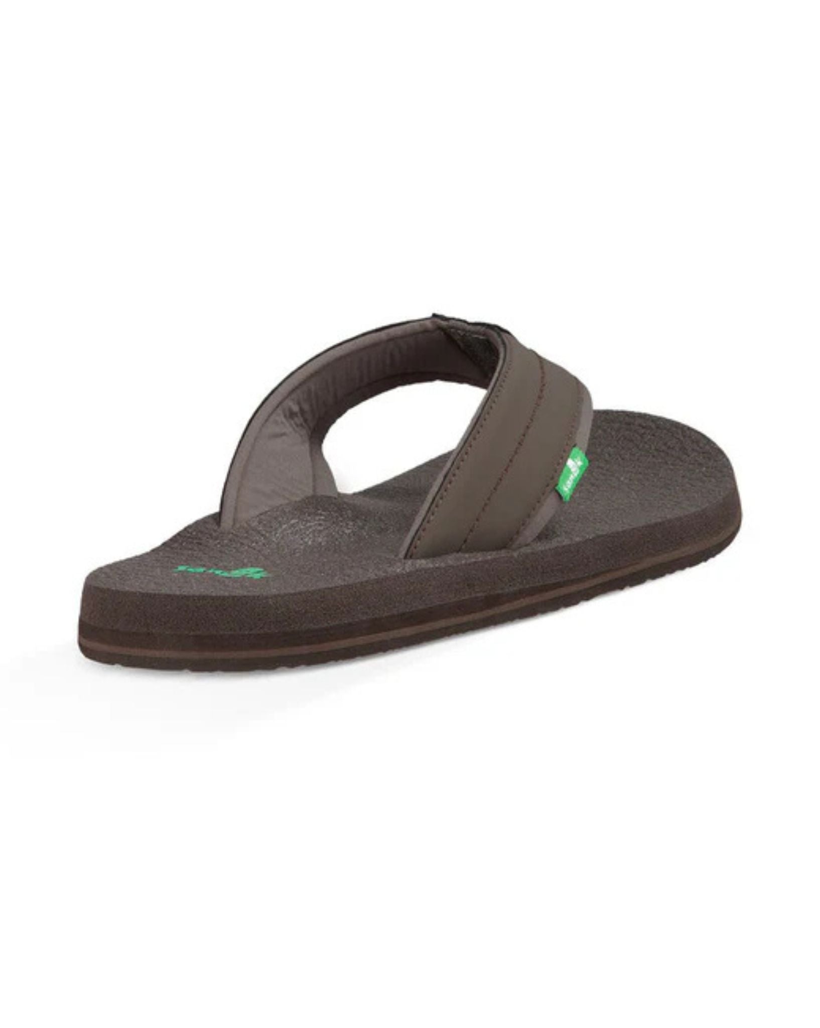 Sanuk Mens Thongs Beer Cozy 2 - Dark Brown