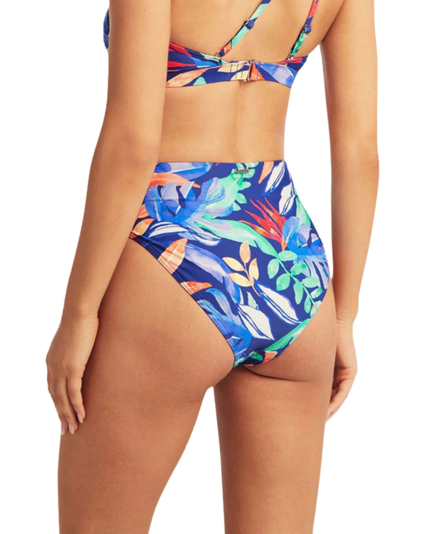 Sea Level Cabana Retro High Waist Pant With Panels