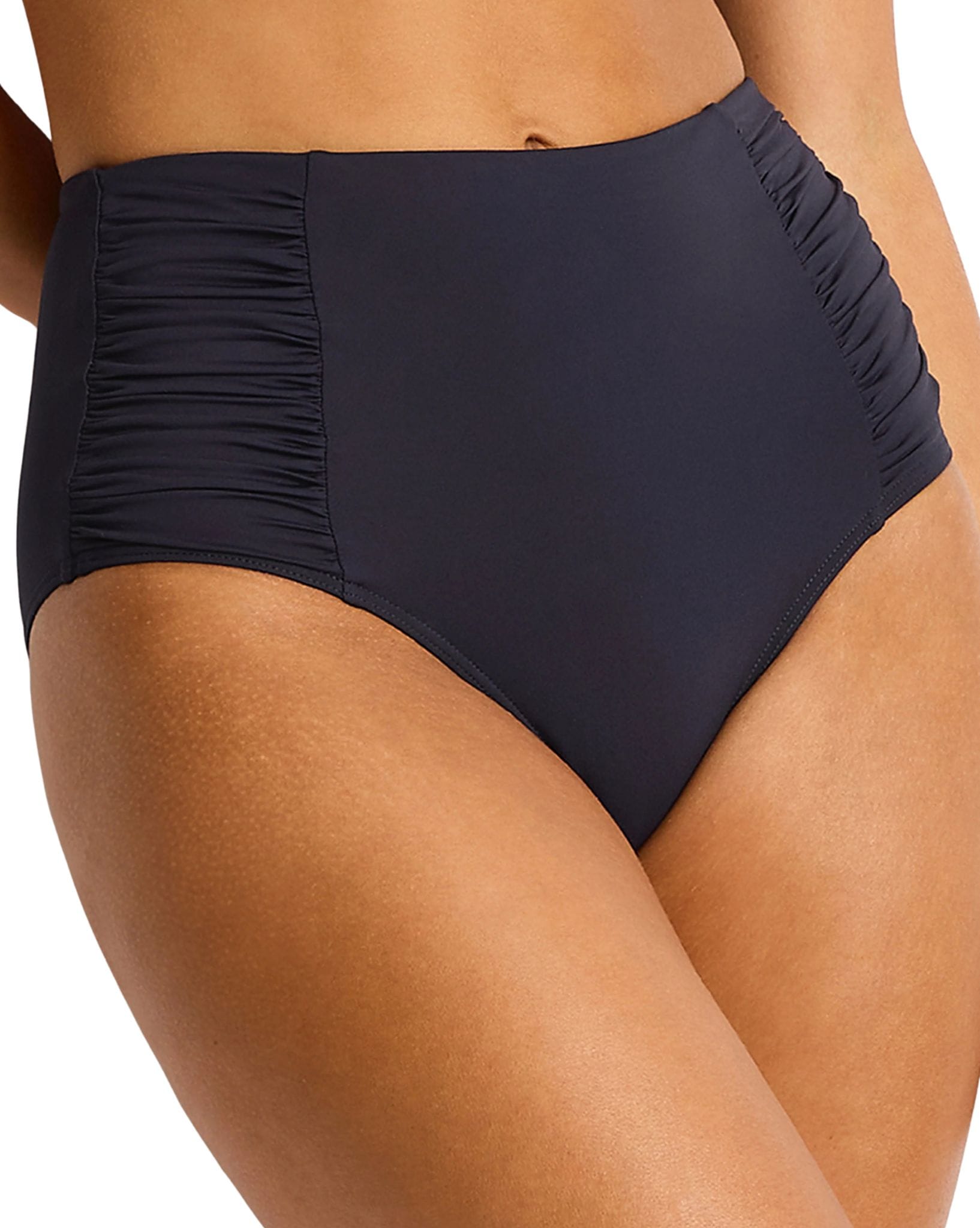 Sea Level Essentials Gathered Side High Waist Pant