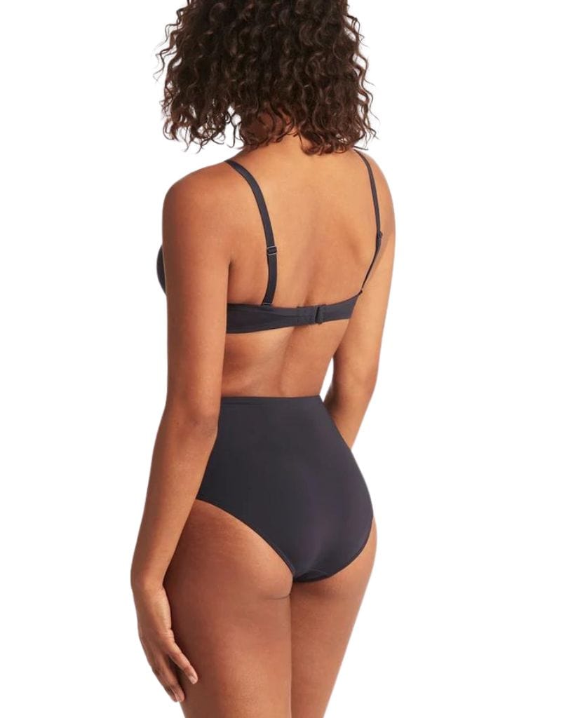 Sea Level Essentials Gathered Side High Waist Pant