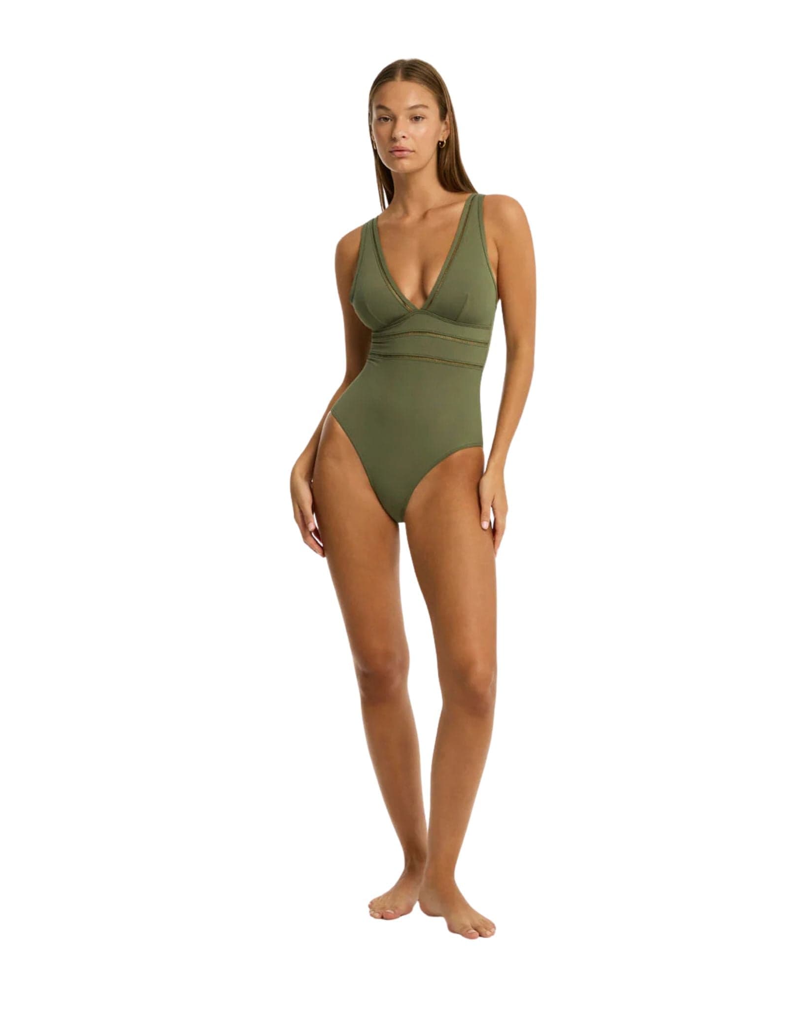 Sea Level Essentials Spliced One Piece