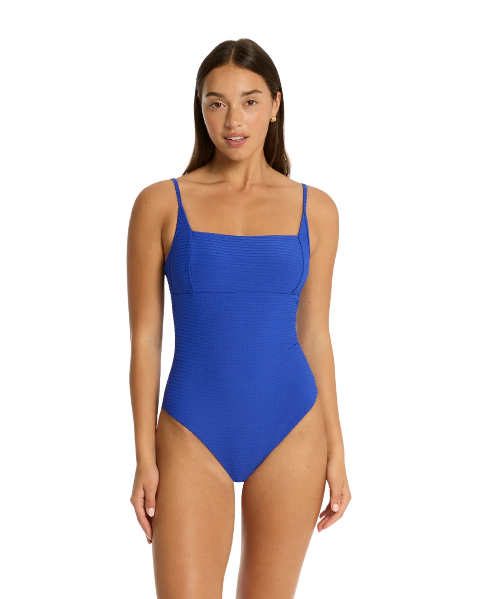Sea Level Spinnaker Square Neck One Piece