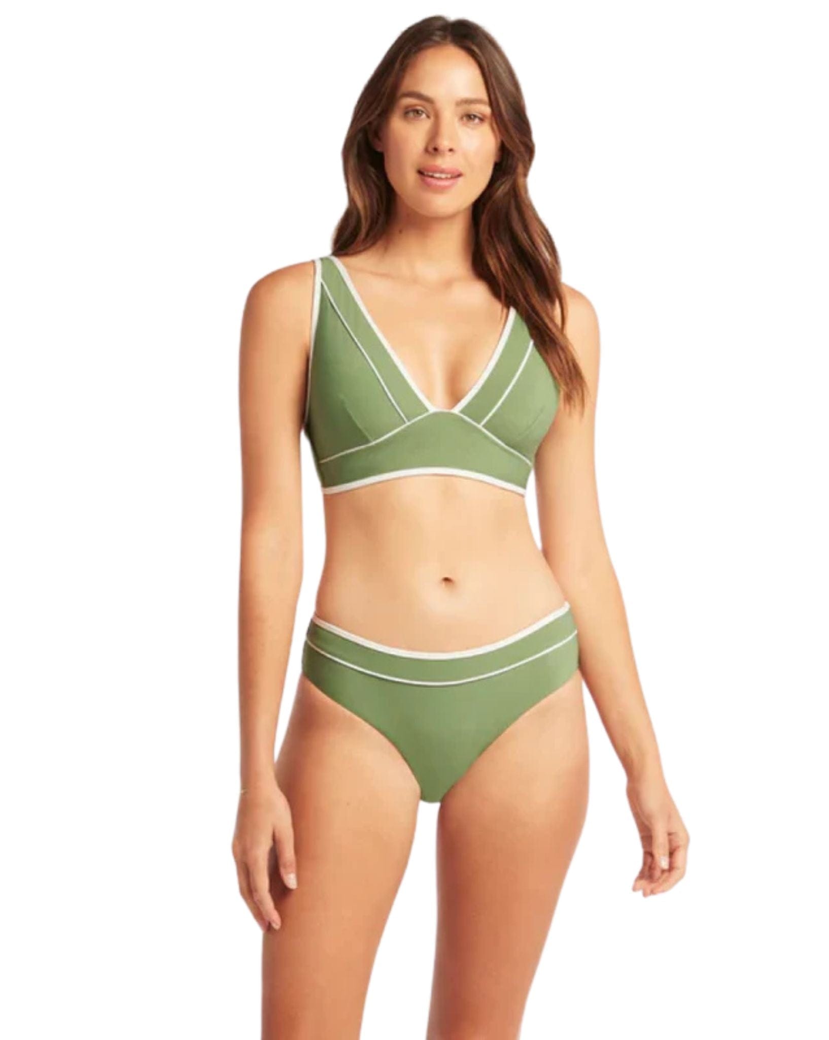 Sea Level Womens Elite Mid Bikini Pant