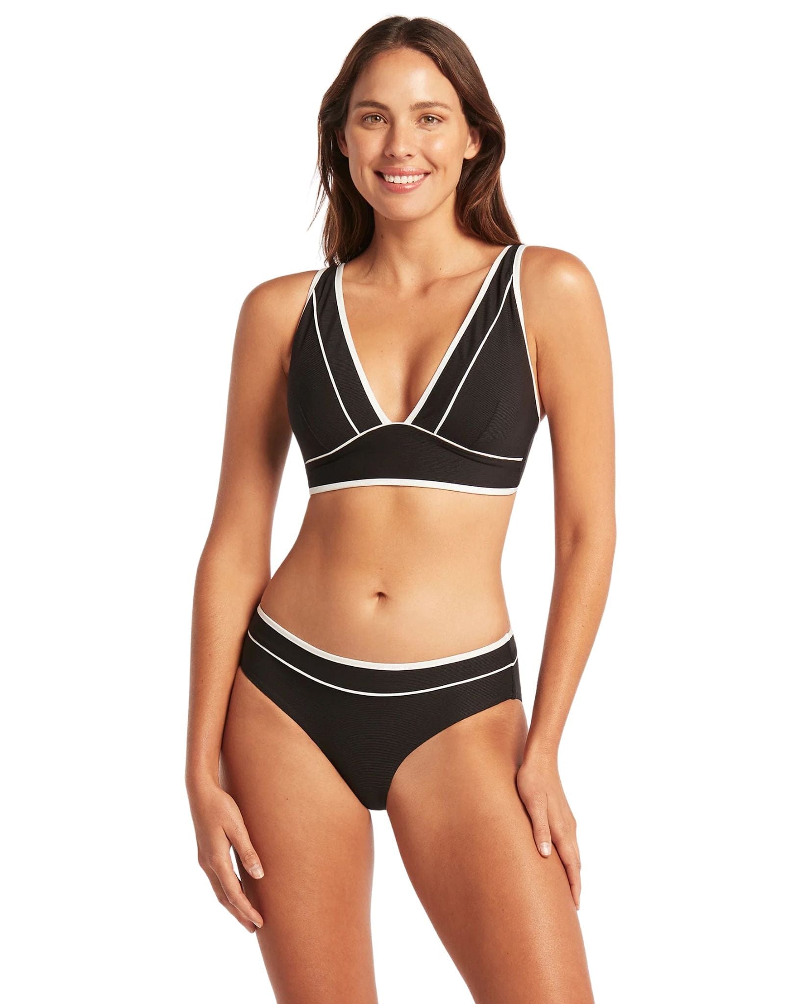 Sea Level Womens Elite Mid Bikini Pant
