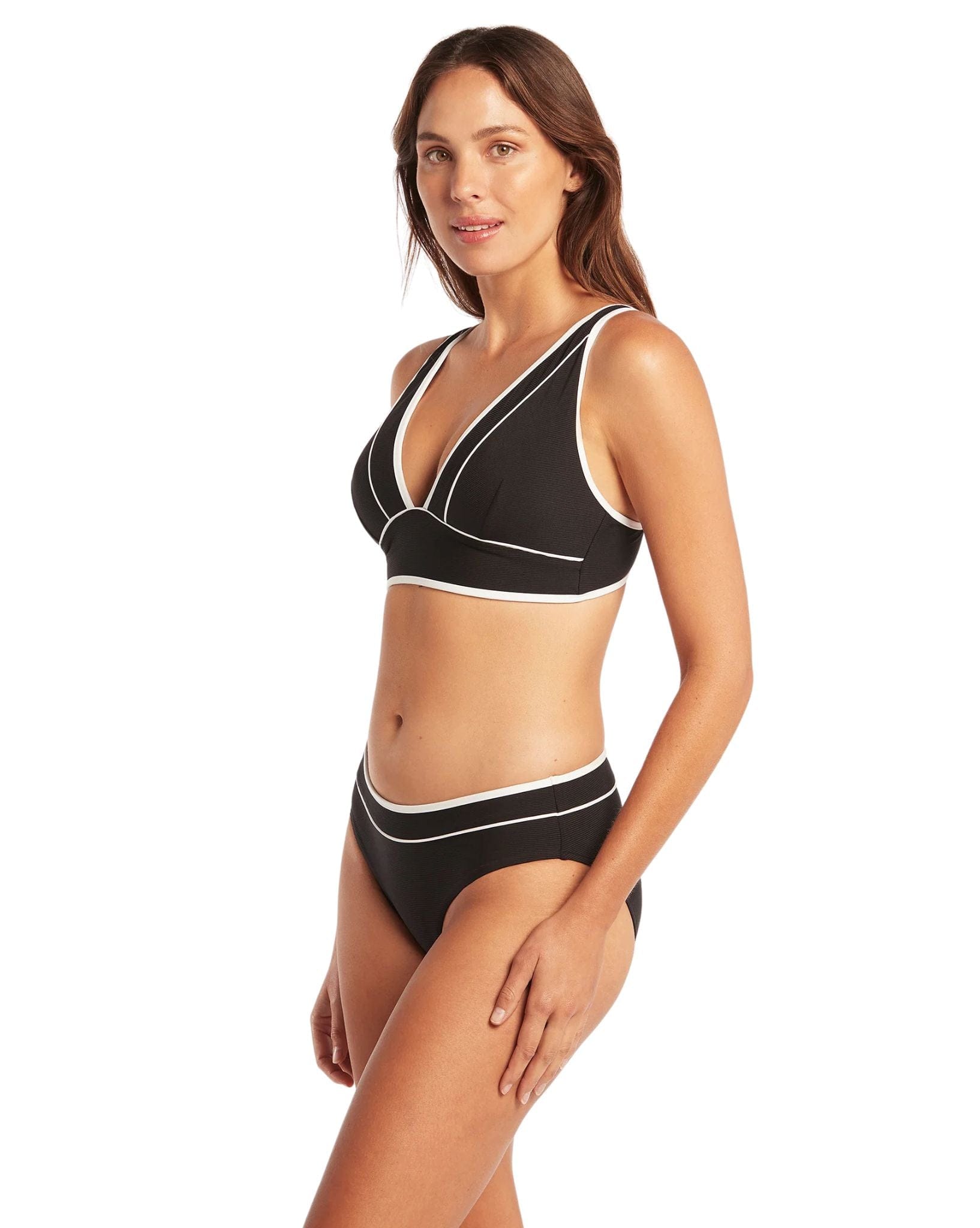 Sea Level Womens Elite Mid Bikini Pant