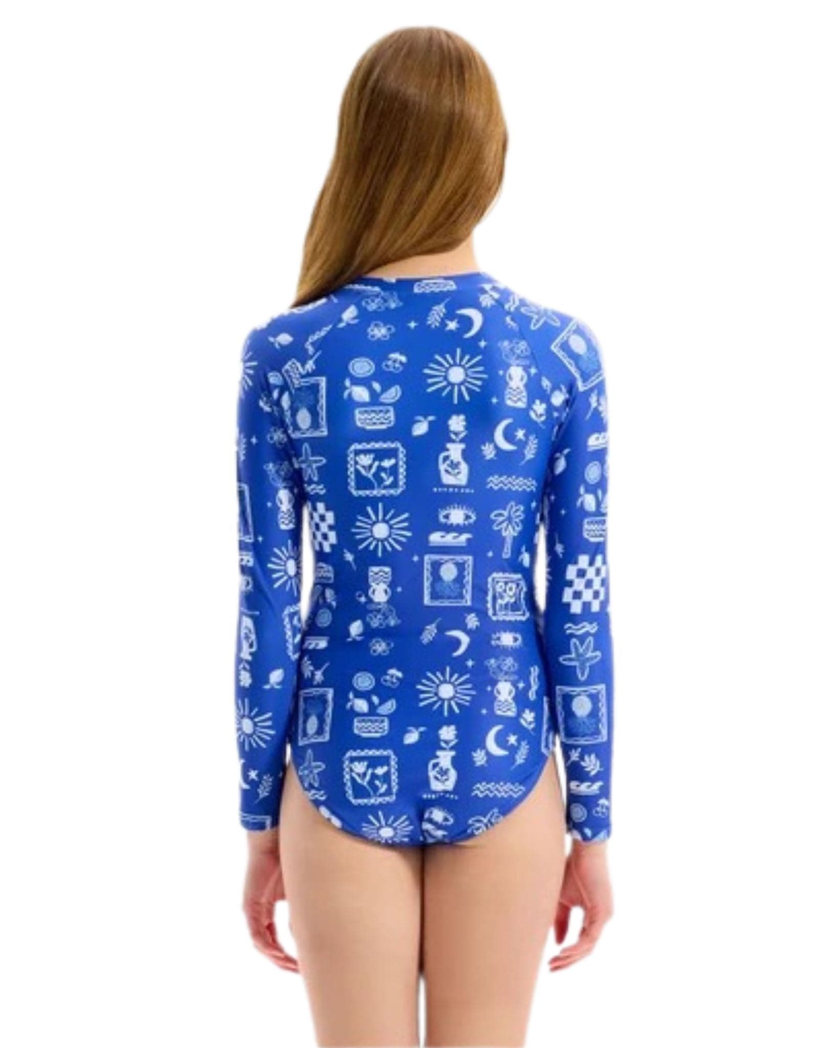 Seafolly Amalfi Zip Front Paddle Suit