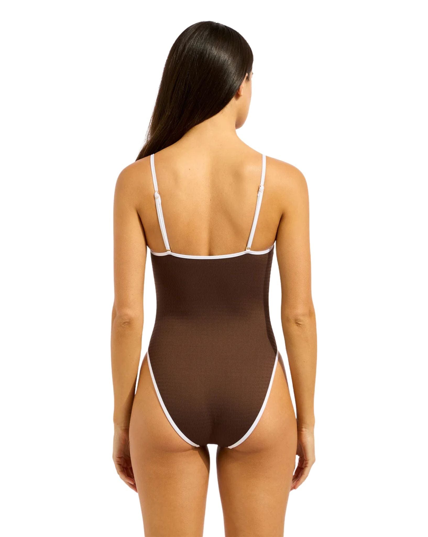 Seafolly Beach Bound-Square Neck One Piece