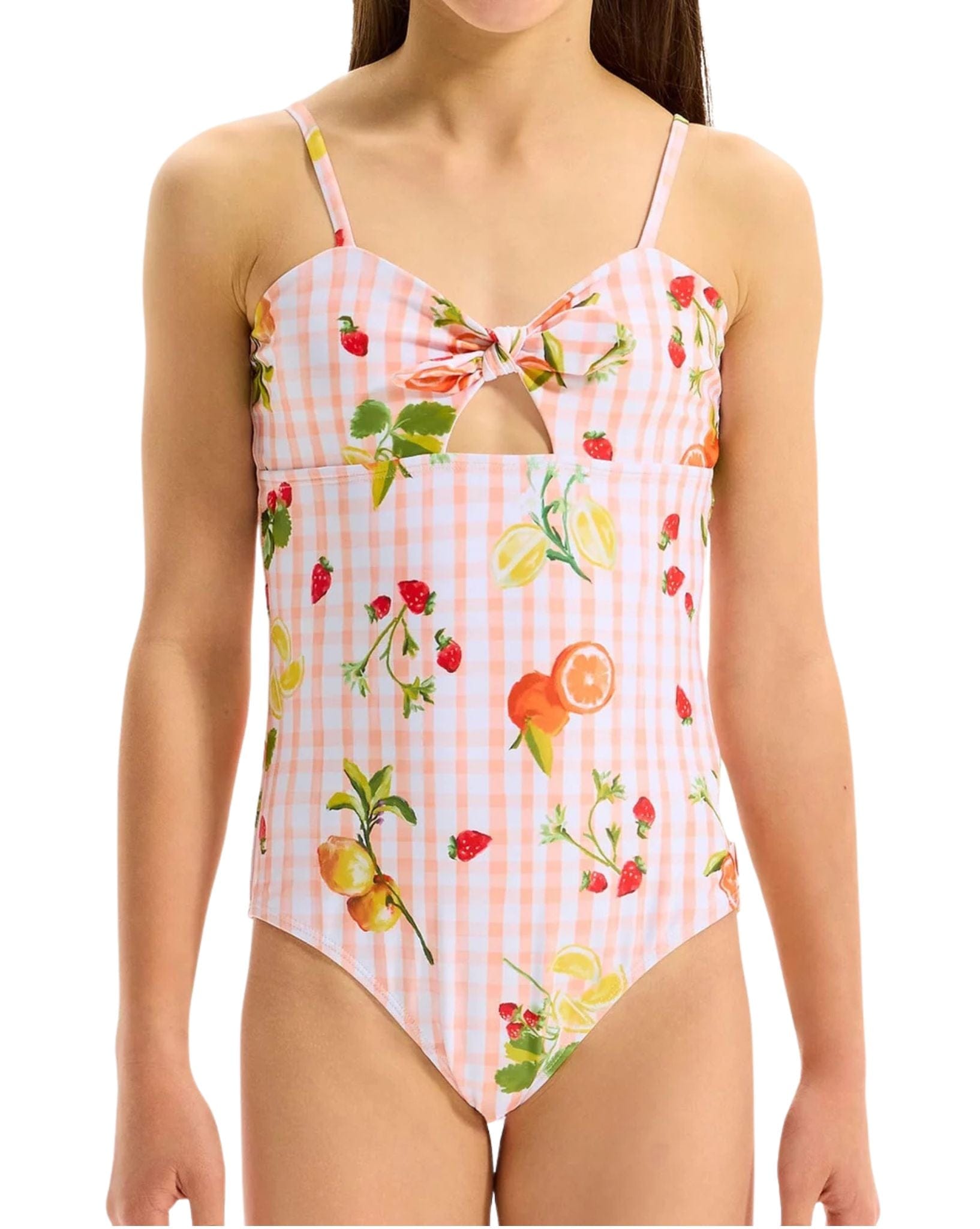 Seafolly Citrus Gingham One-piece
