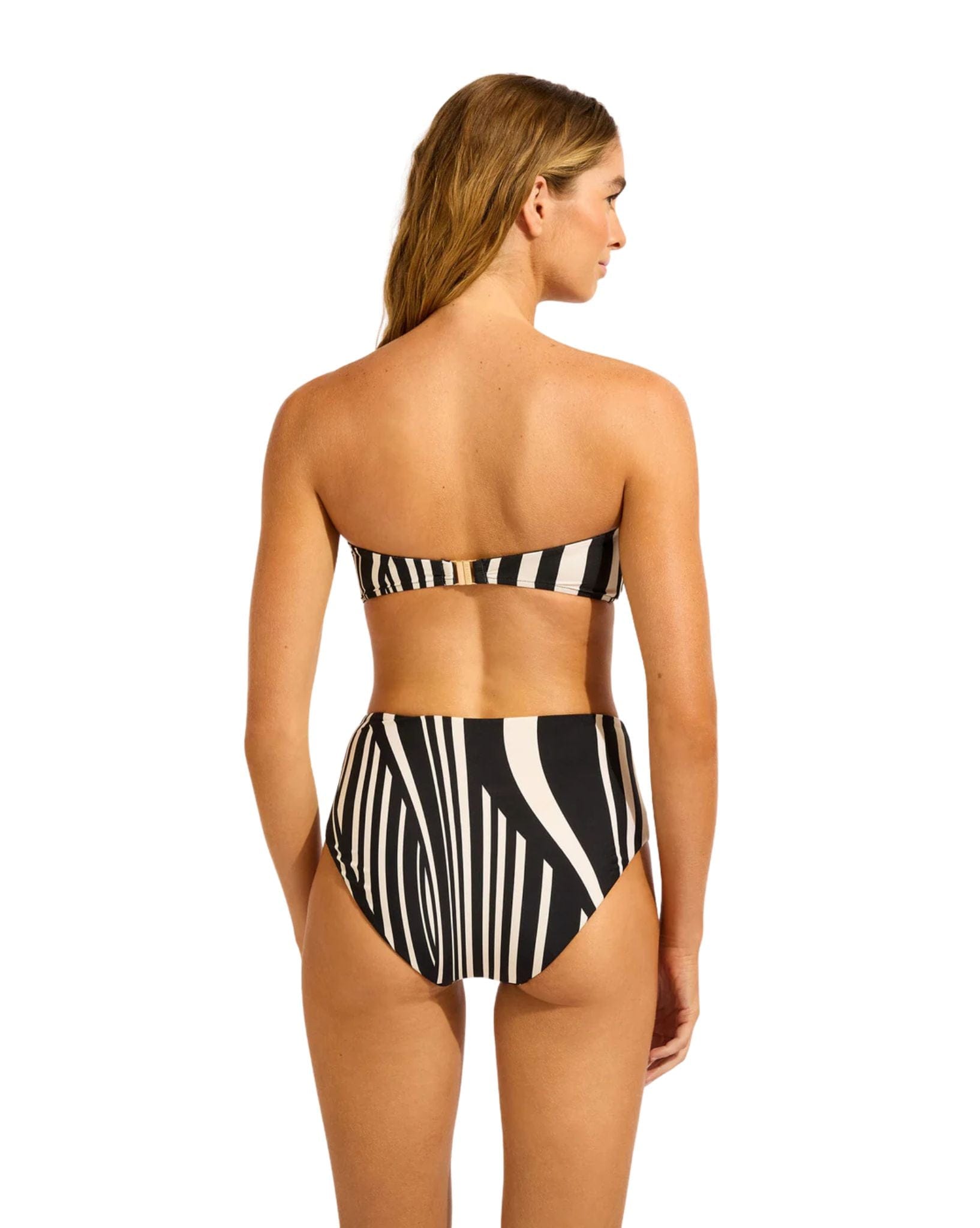 Seafolly Coastline Ring Front Bandeau