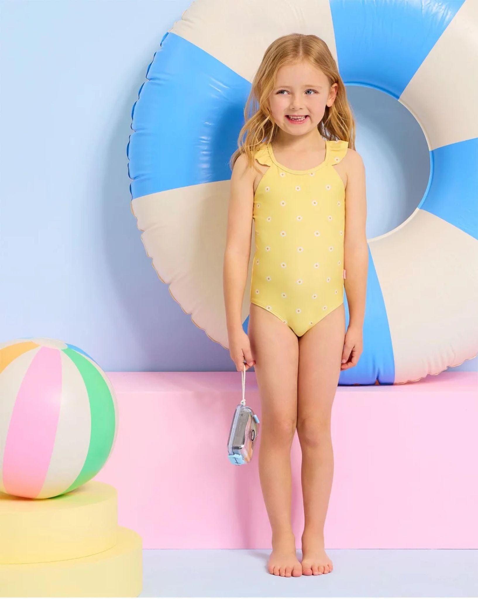 Seafolly Daisy Chain Frill Paddlesuit