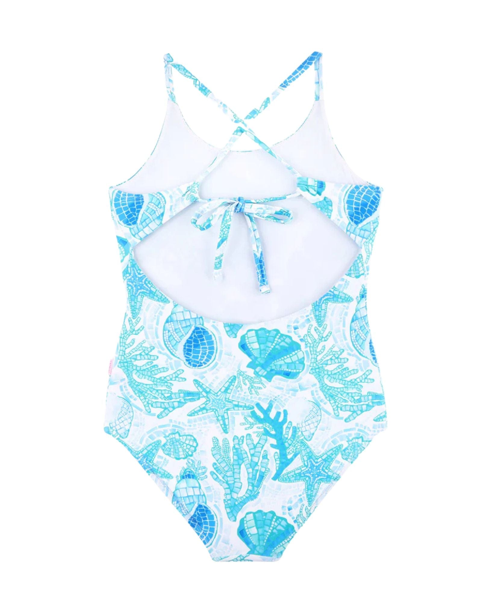 Seafolly Girls La Mer Blue One Piece