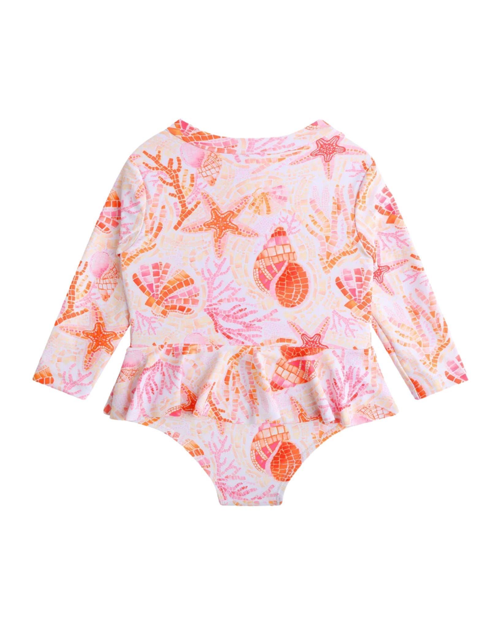 Seafolly Girls La Mer Flounce Suit One-piece