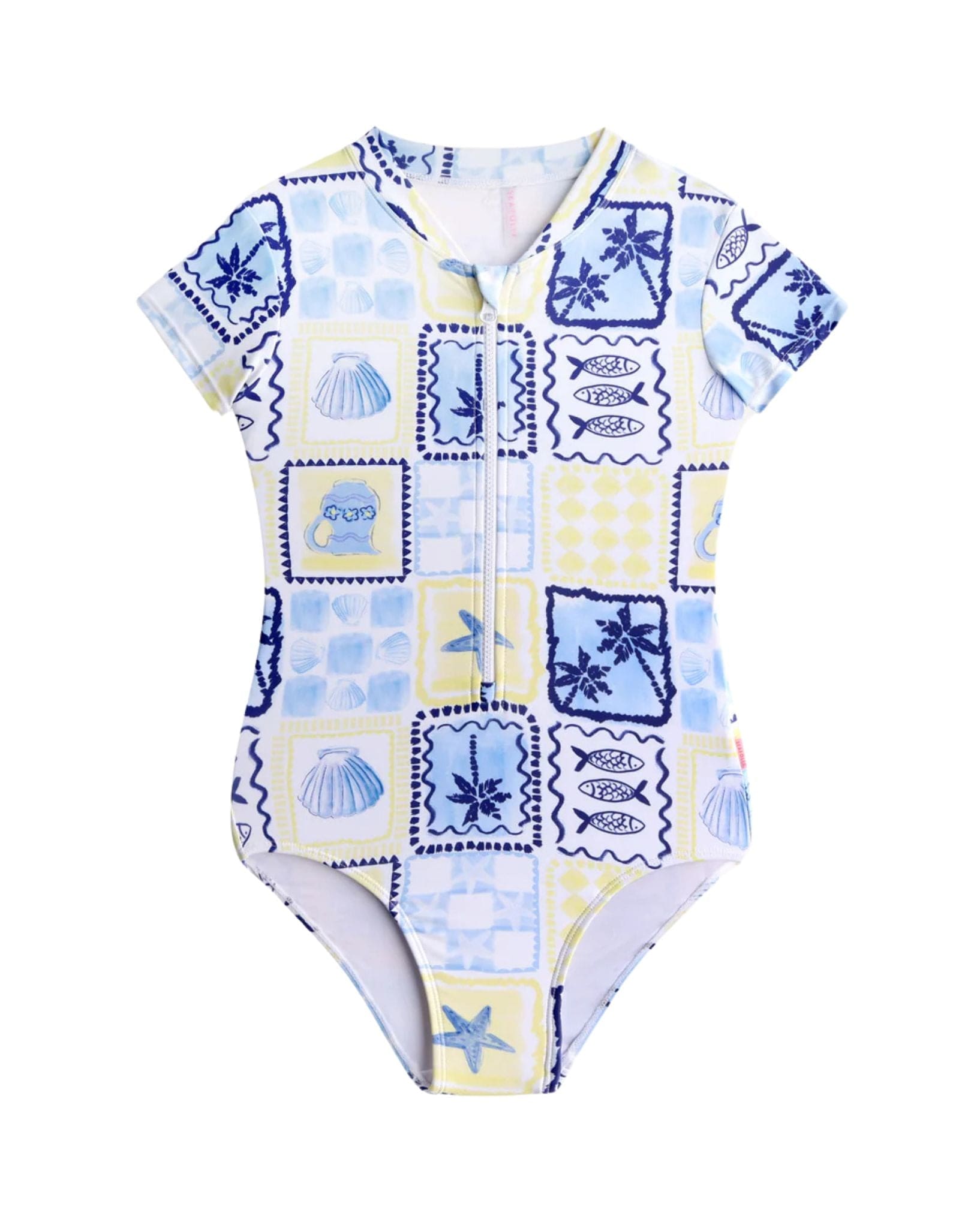 Seafolly Girls Palma Paddle Suit