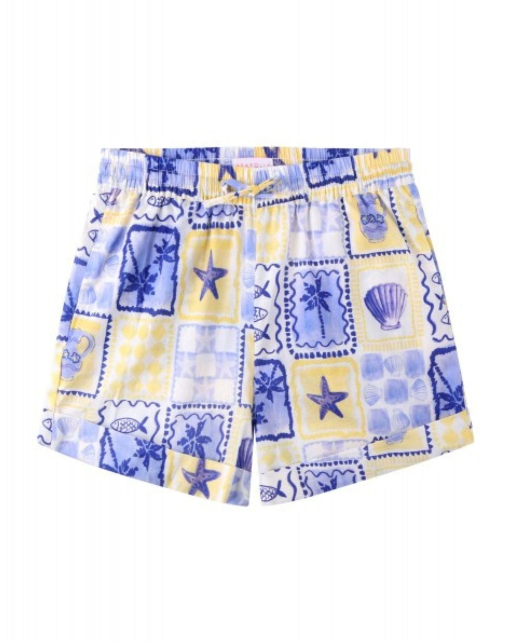 Seafolly Girls Palma Yardage Shorts
