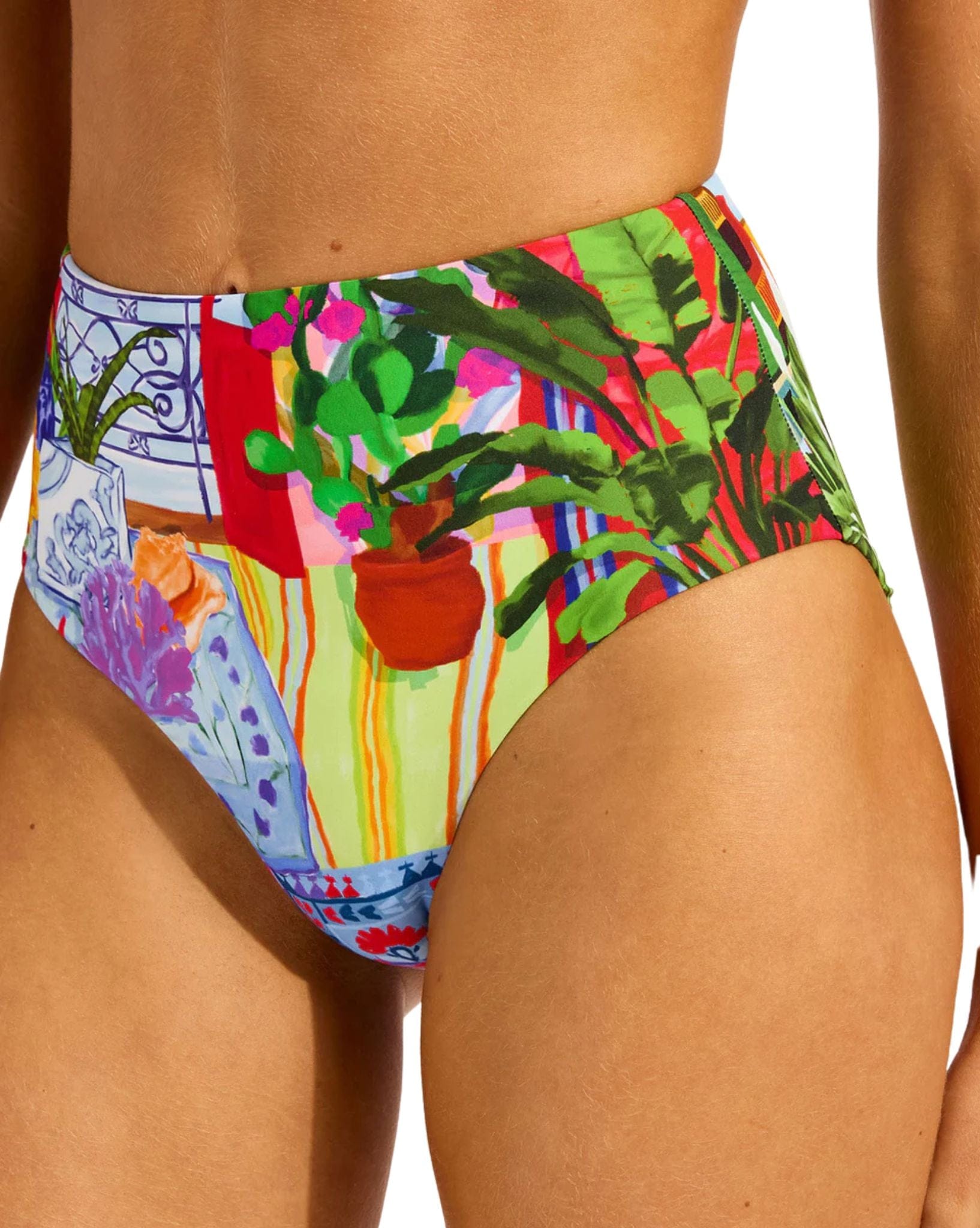 Seafolly La Boca-High Waisted Pant