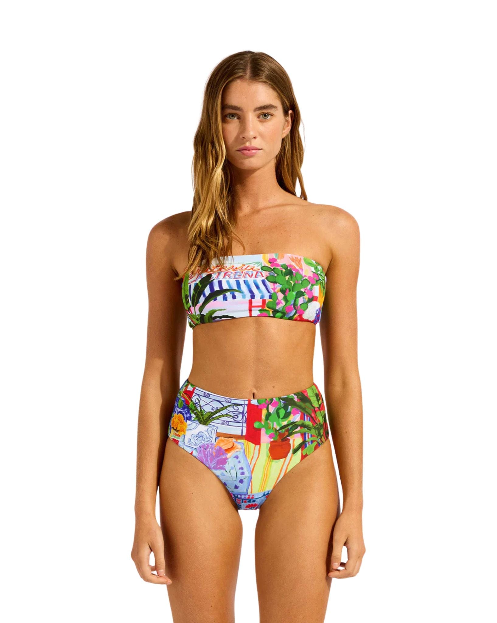 Seafolly La Boca-High Waisted Pant