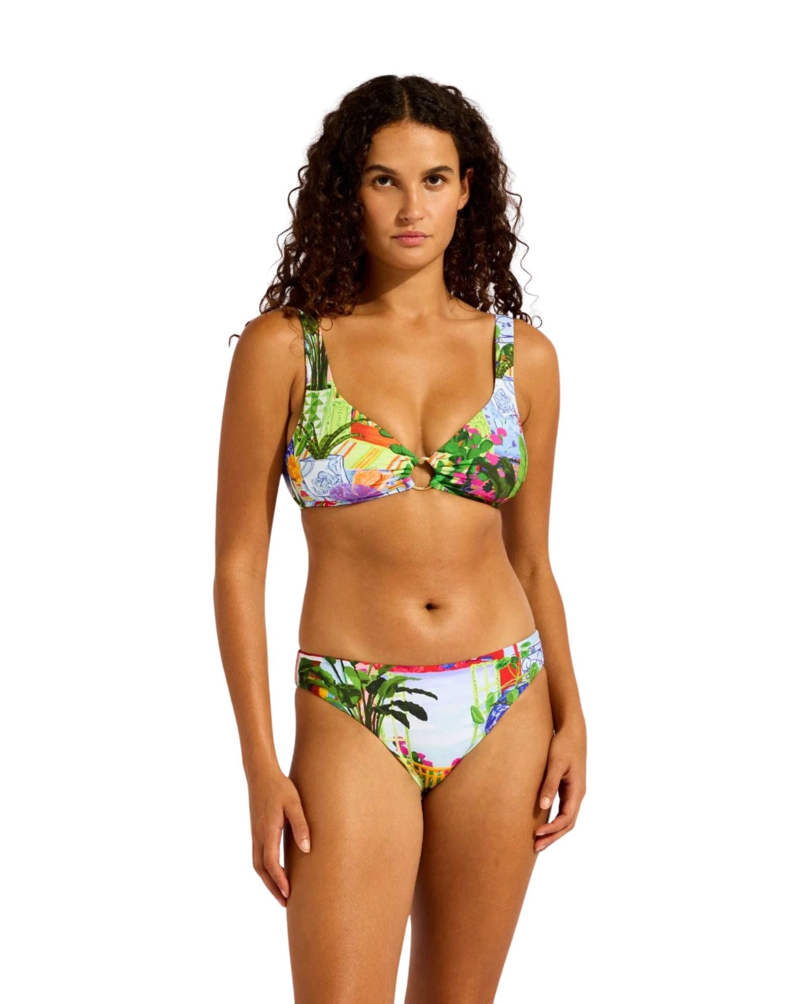 Seafolly La Boca-Ring Front Tank