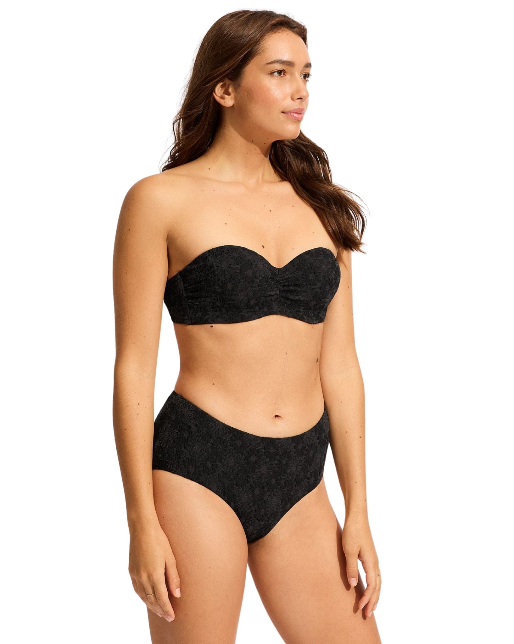 Seafolly Marloe Bustier Bandeau - Black