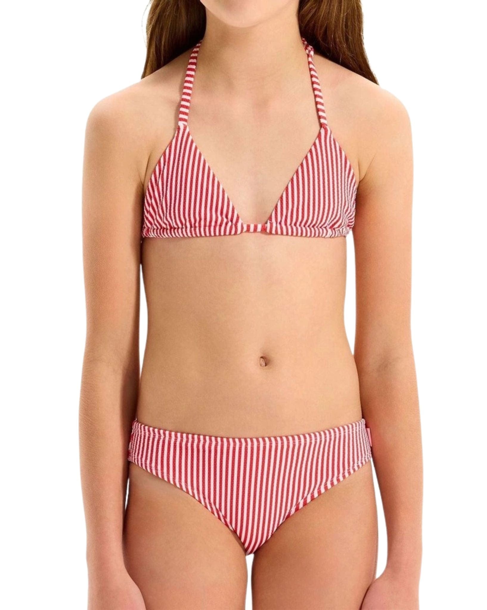 Seafolly Stripe Texture Triangle Bikini