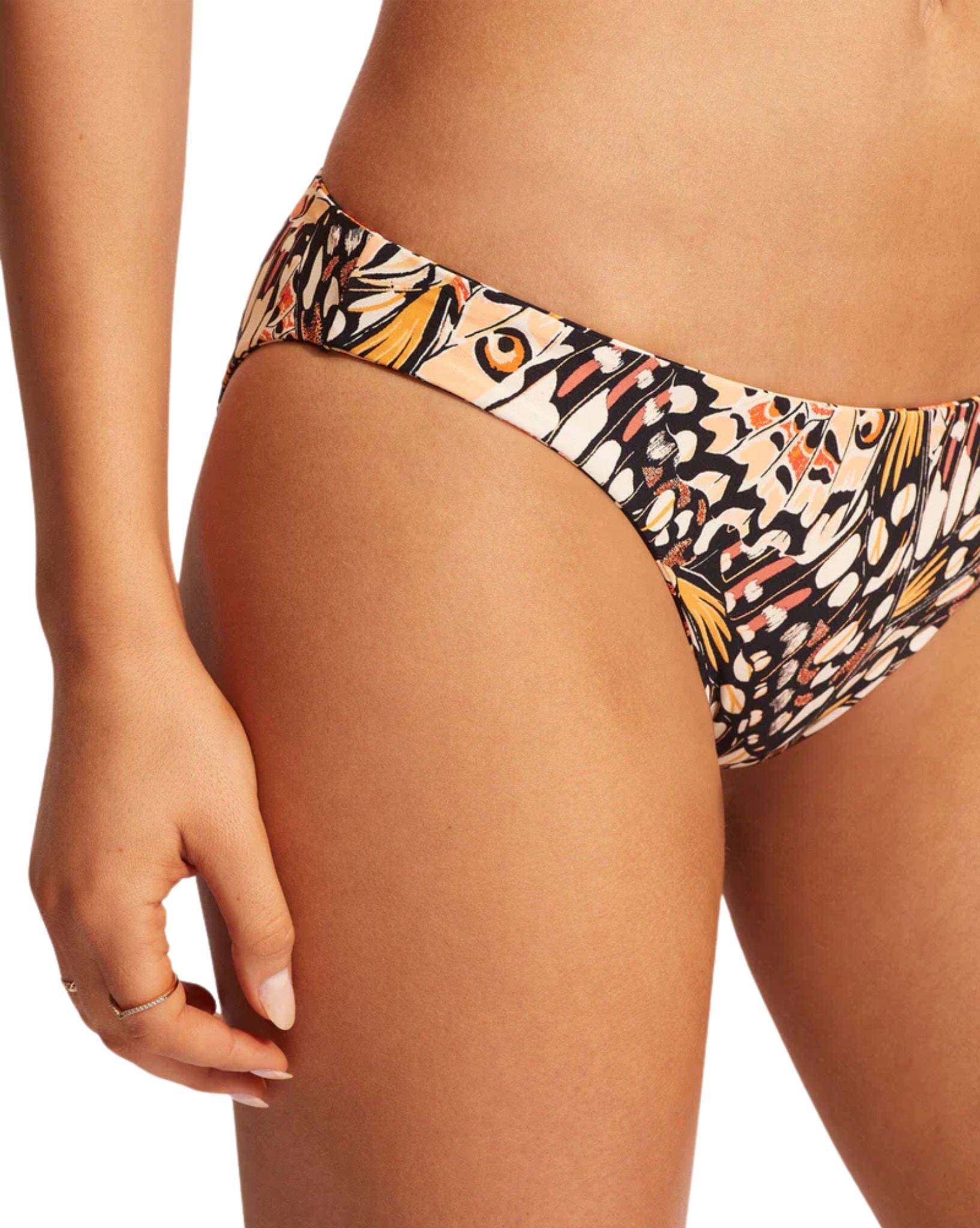 Seafolly Womens Take Flight Reversible Hipster