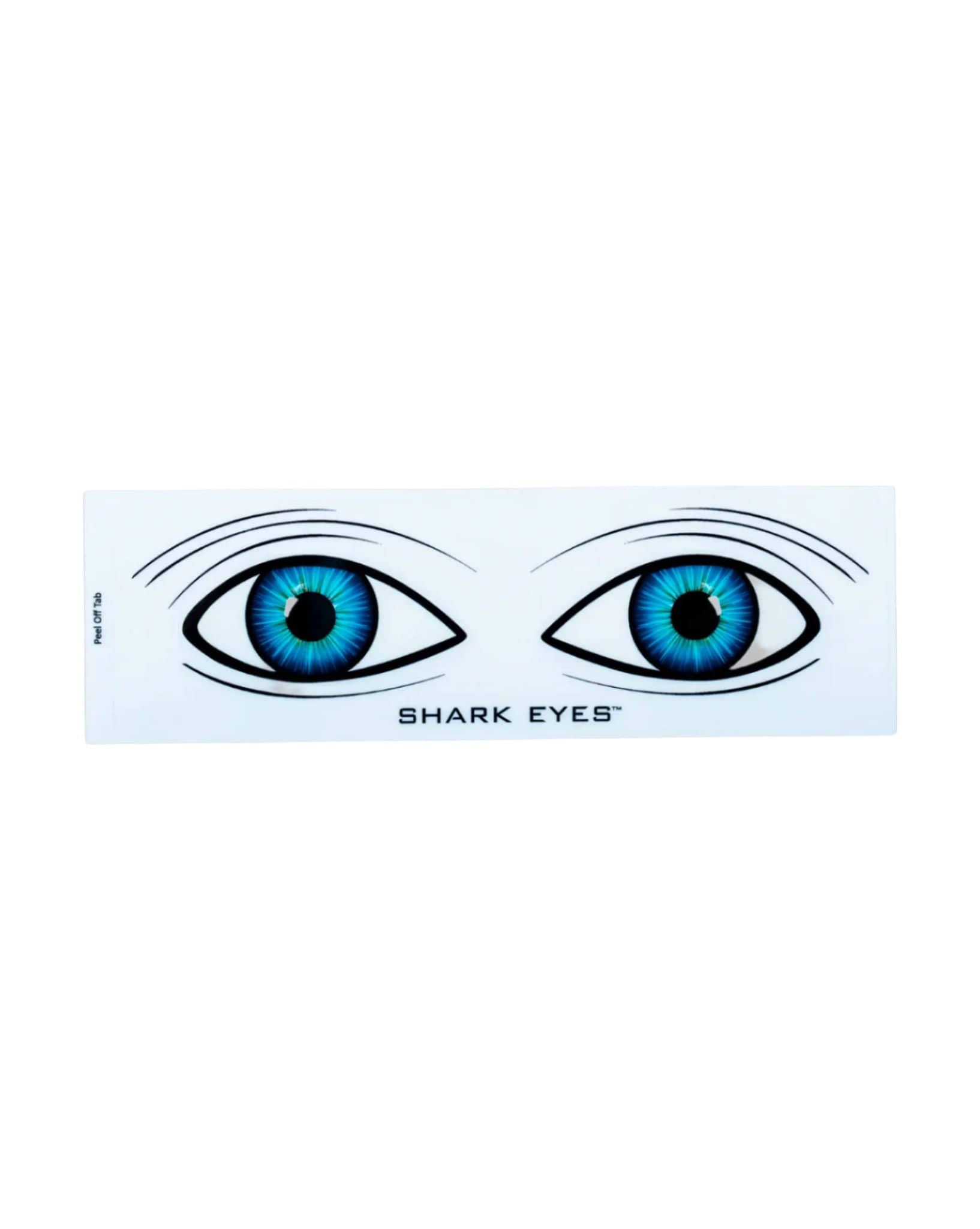 Shark Eyes Shark Eyes Shark Deterrent Sticker Clear
