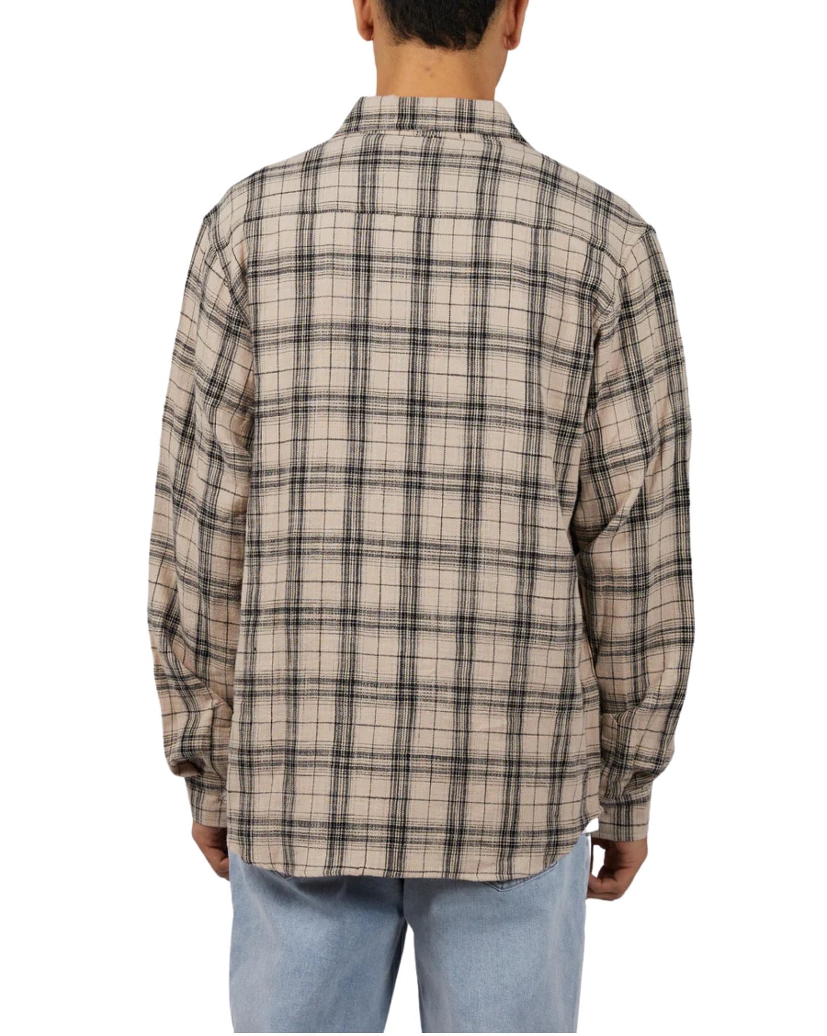 Silent Theory Mens Check Cord Shirt
