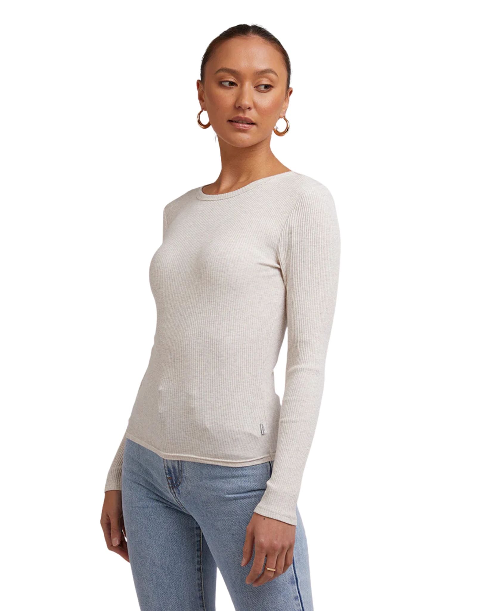 Silent Theory Rib Long Sleeve Tee