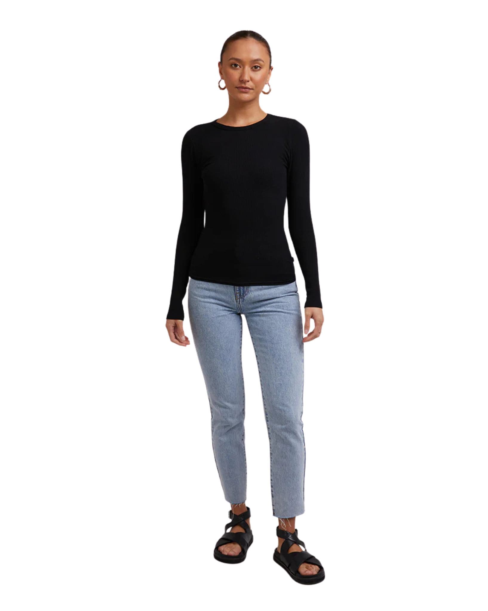 Silent Theory Rib Long Sleeve Tee
