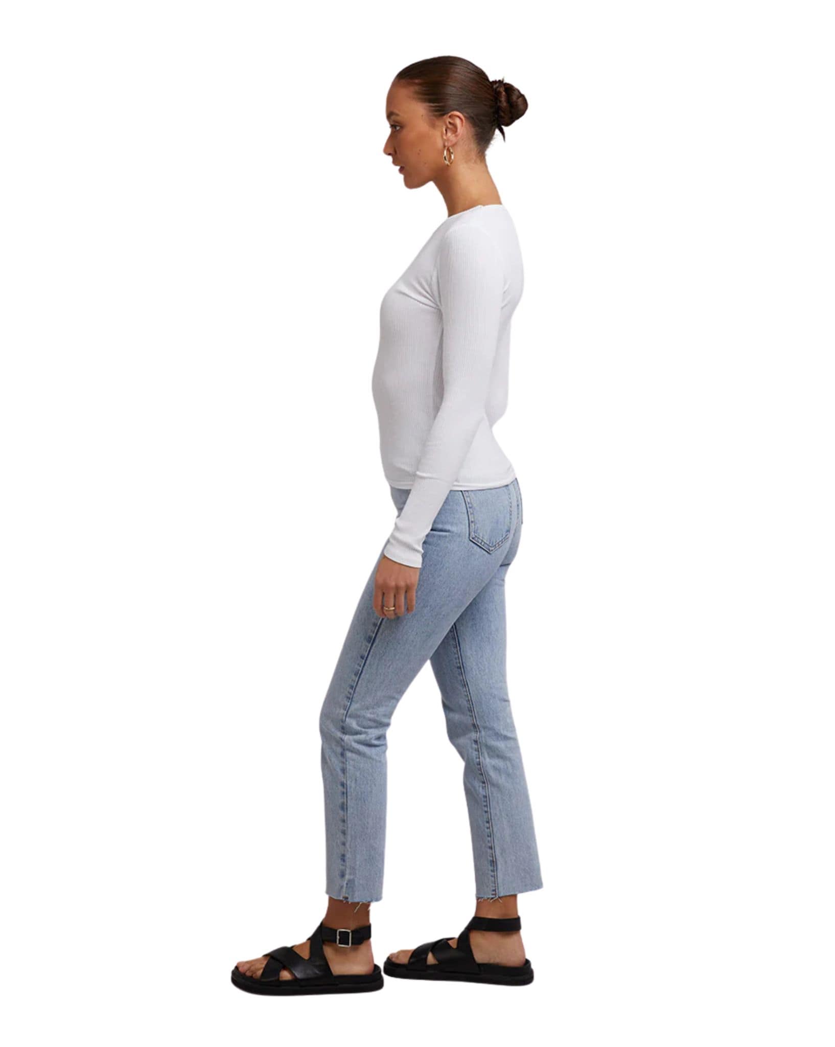 Silent Theory Rib Long Sleeve Tee