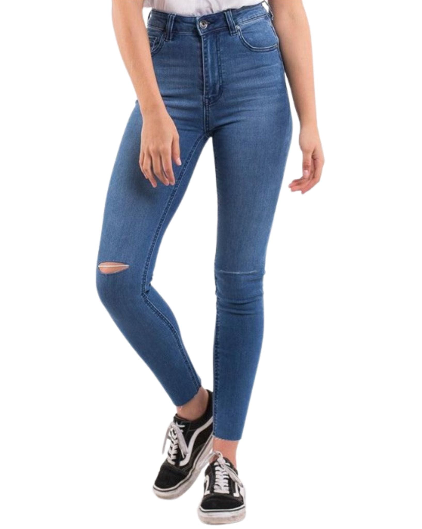 Silent Theory Womens Vice High Skinny Jean