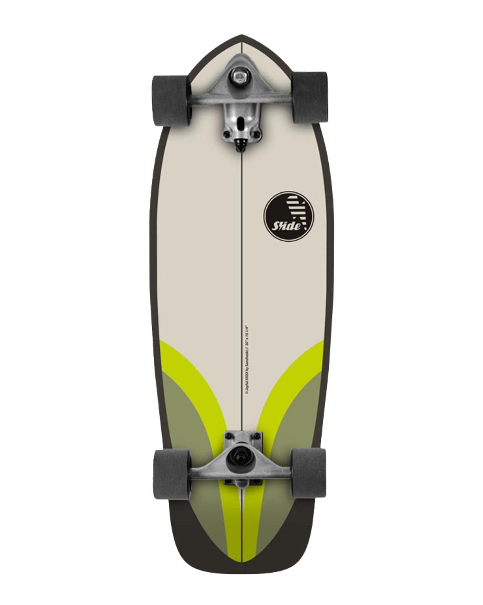 Slide Surfskates Joyful Pinlime 30"