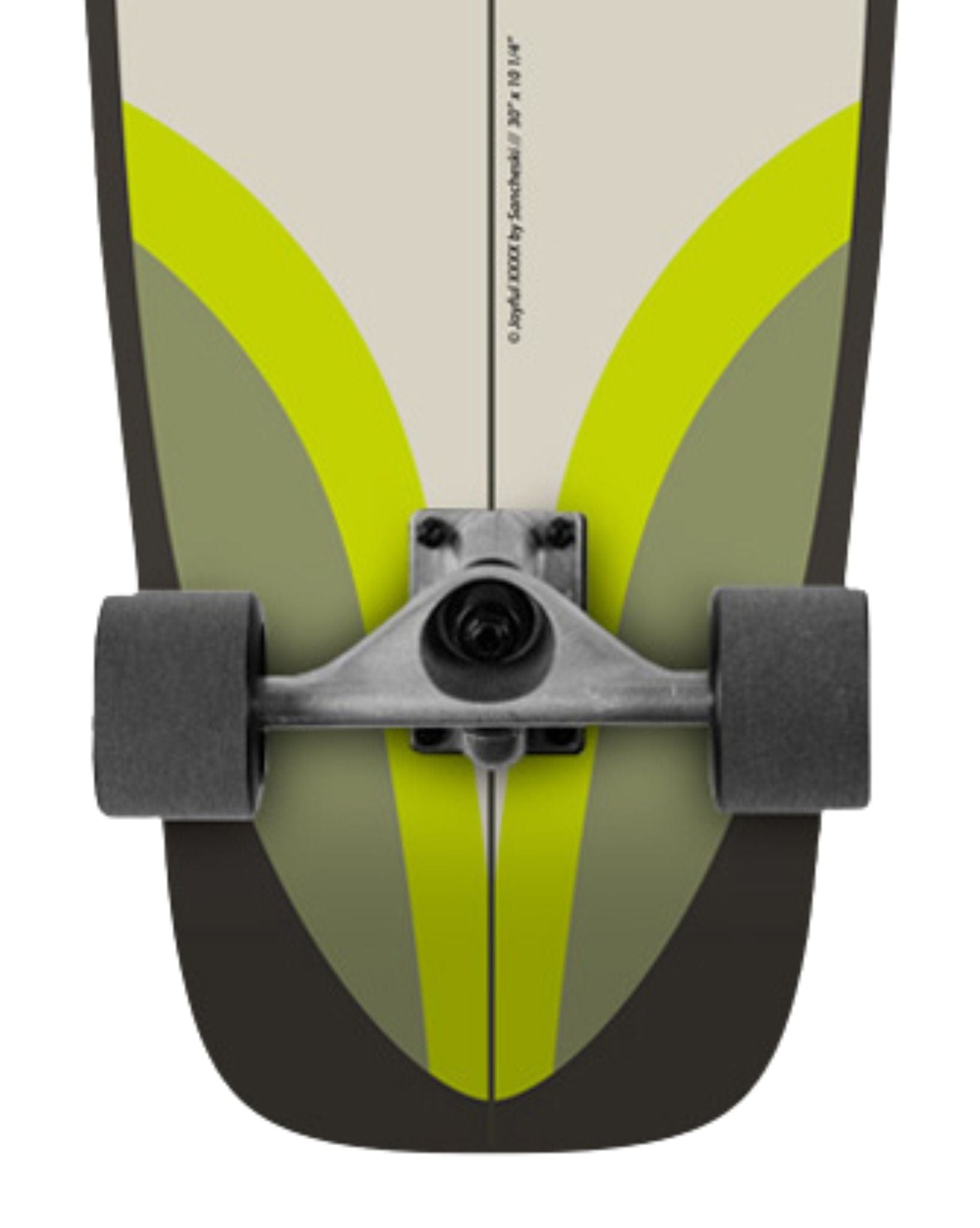 Slide Surfskates Joyful Pinlime 30"