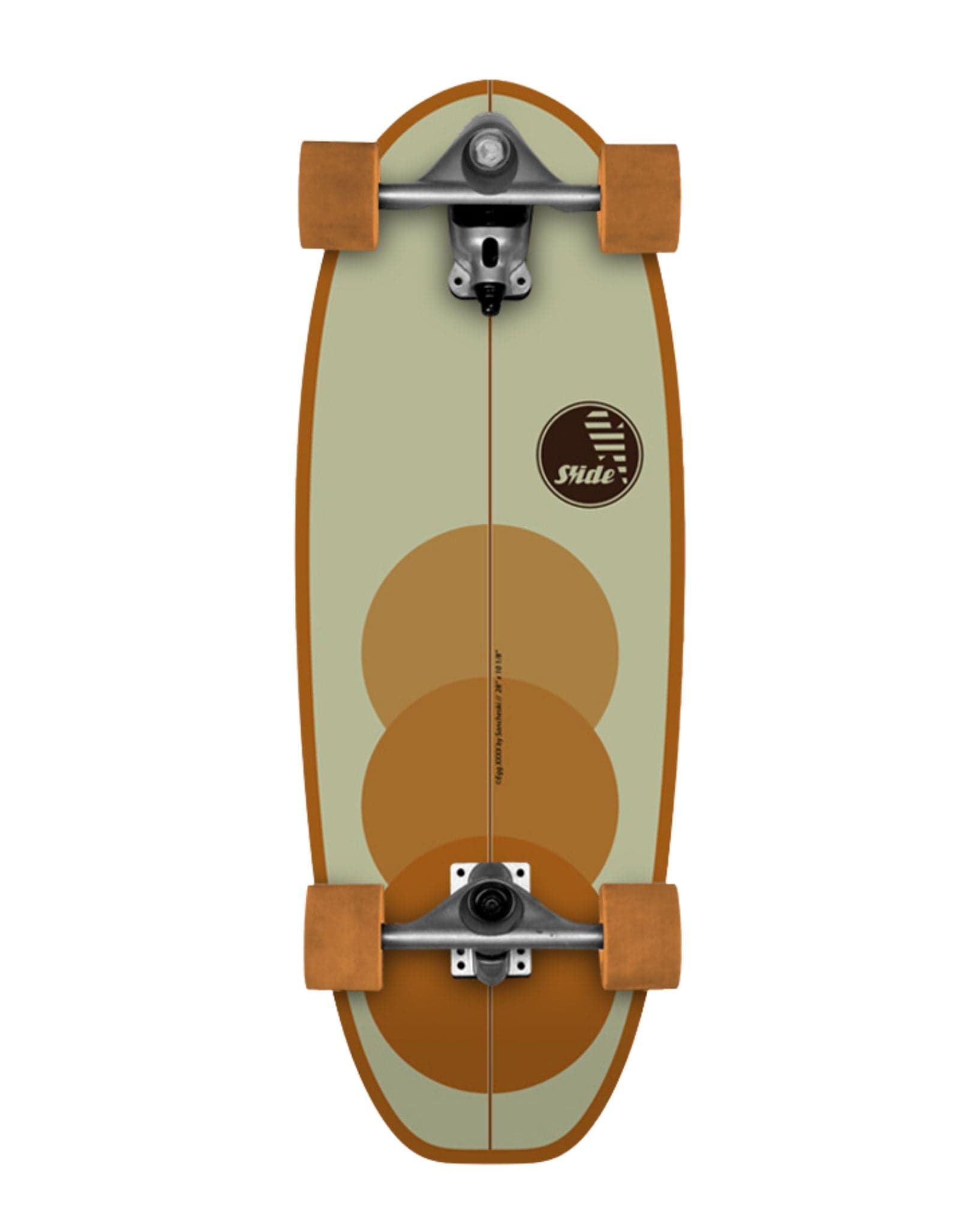 Slide Surfskates Trim Citrus 28" Surfskate