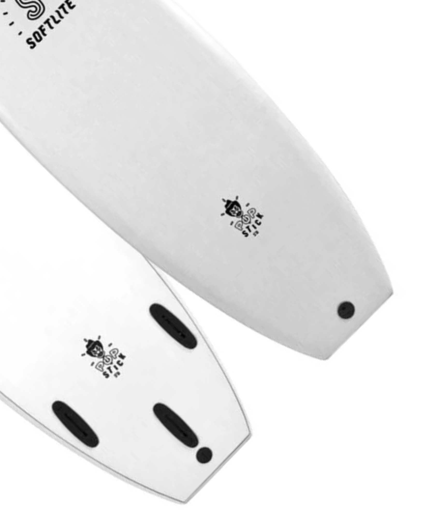 Softlite 5'0 Softlite Pop Stick Softboard - White