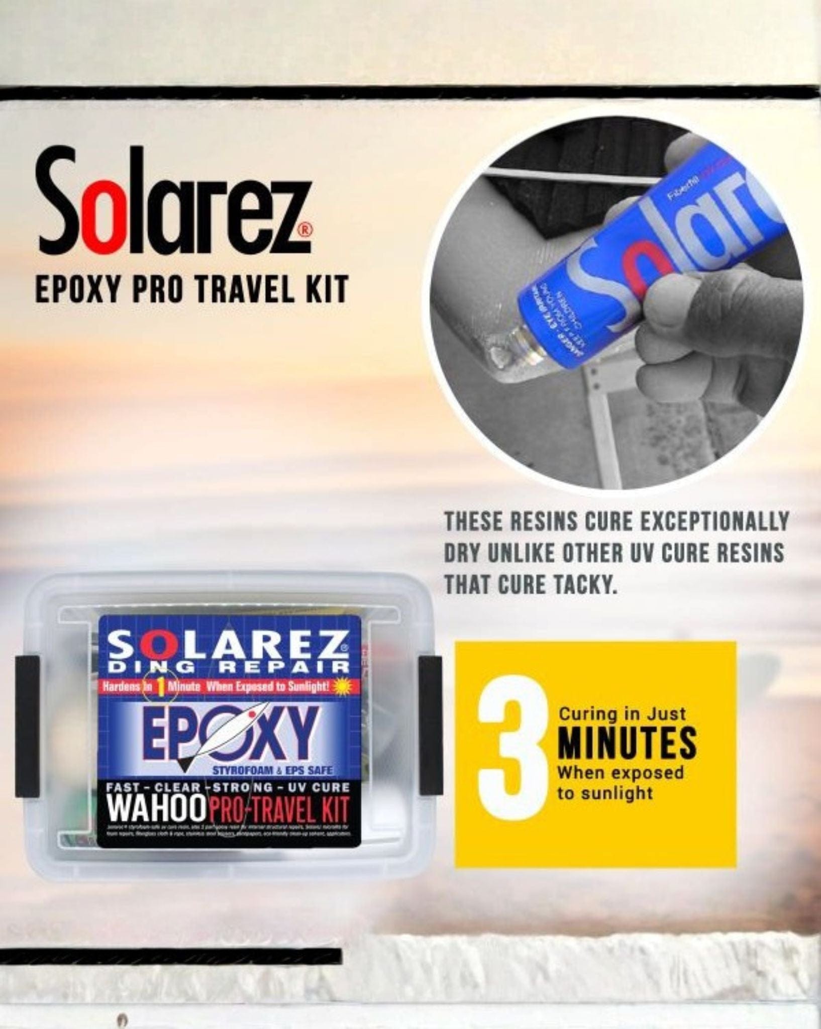 Solarez Epoxy Pro Travel Kit - Natural Necessity Surf Shop