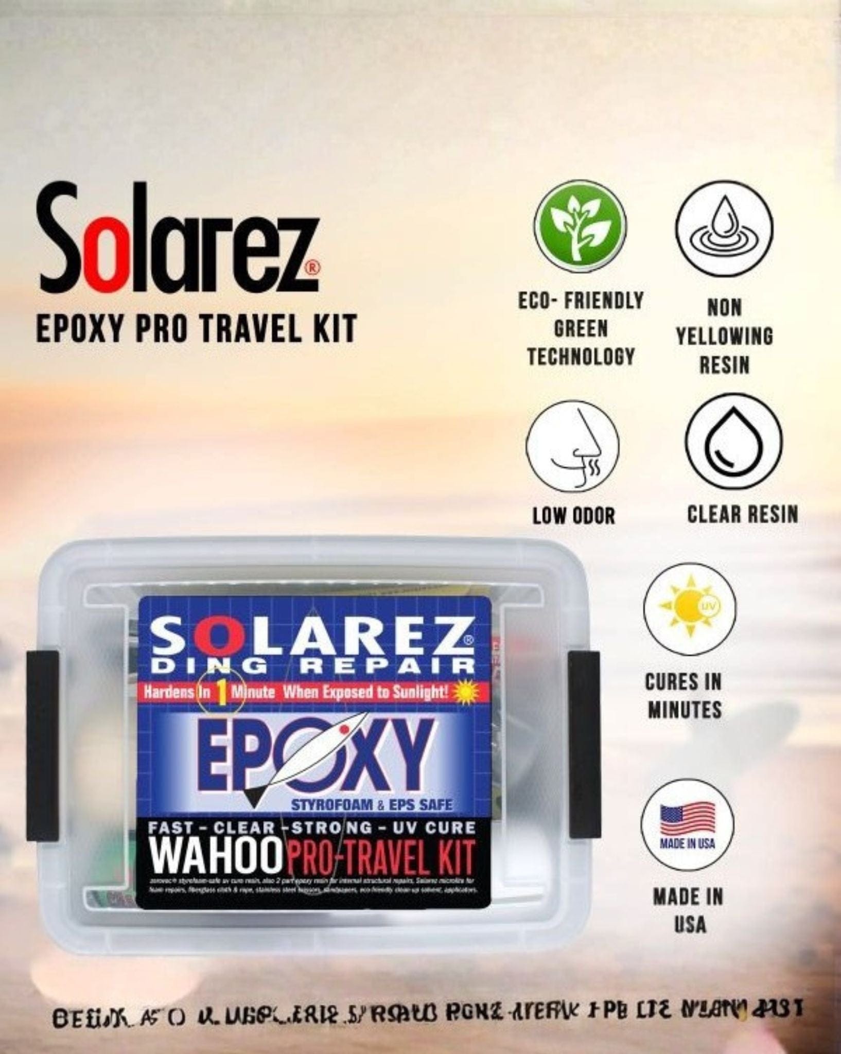 Solarez Epoxy Pro Travel Kit - Natural Necessity Surf Shop