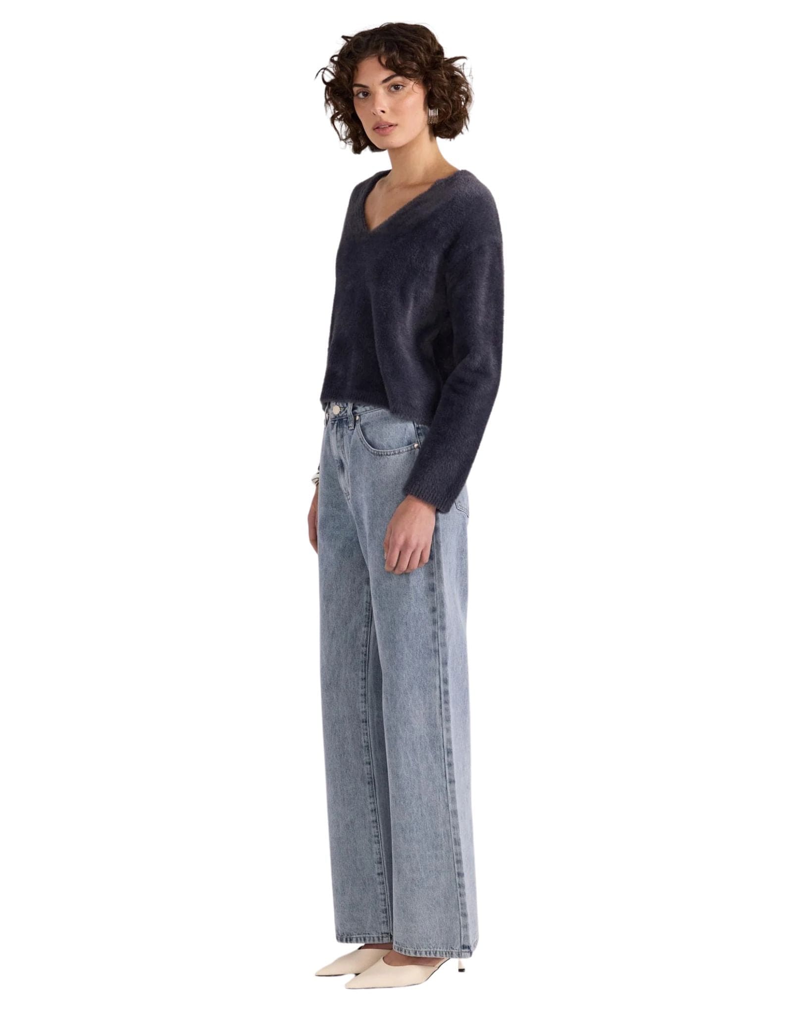Staple the label Ember Fluffy Knit Jumper