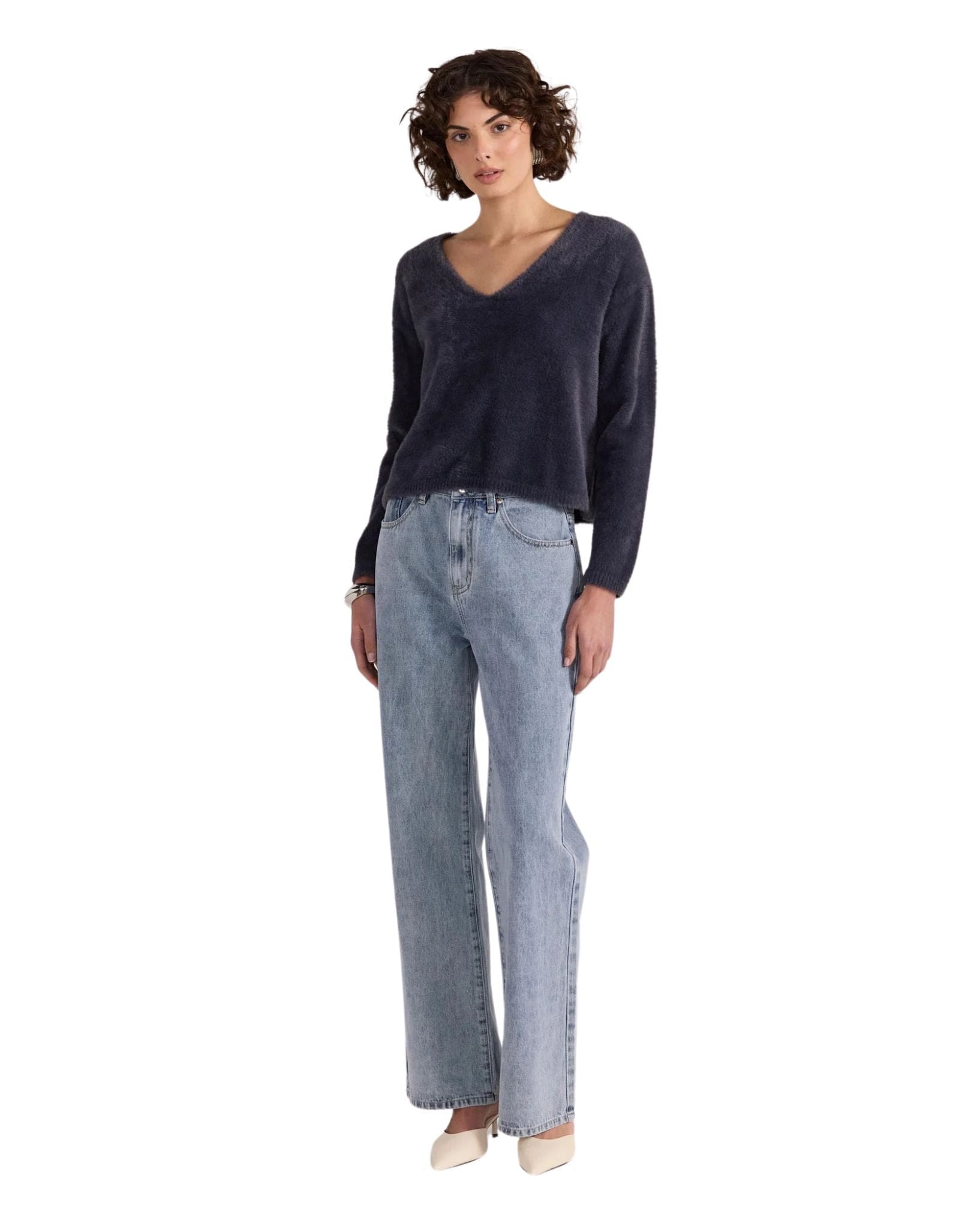 Staple the label Ember Fluffy Knit Jumper