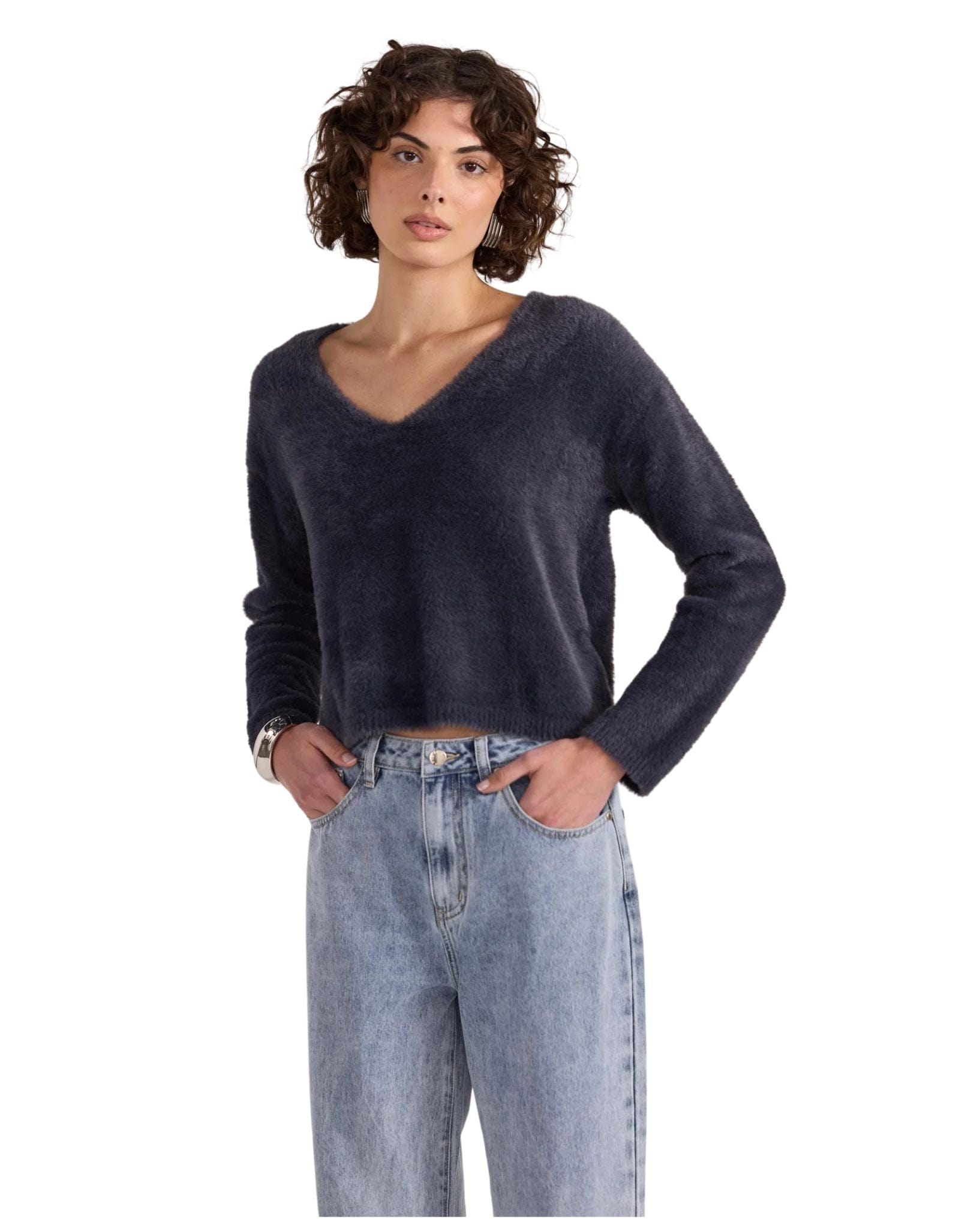 Staple the label Ember Fluffy Knit Jumper