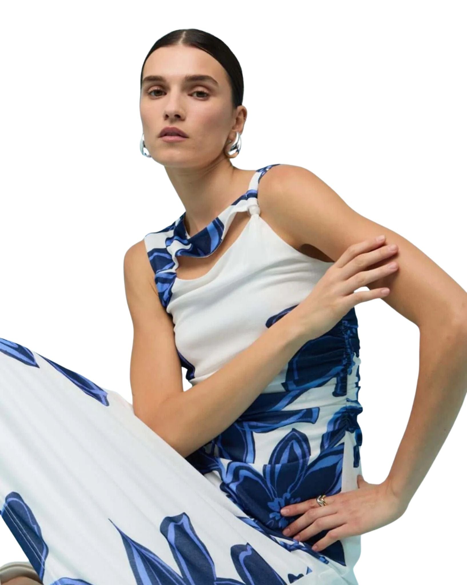 Staple the label Ethos Mesh Midi Dress