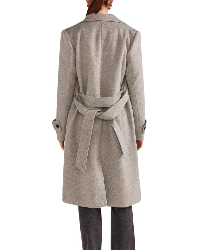 Staple the label Reade Belted Coat