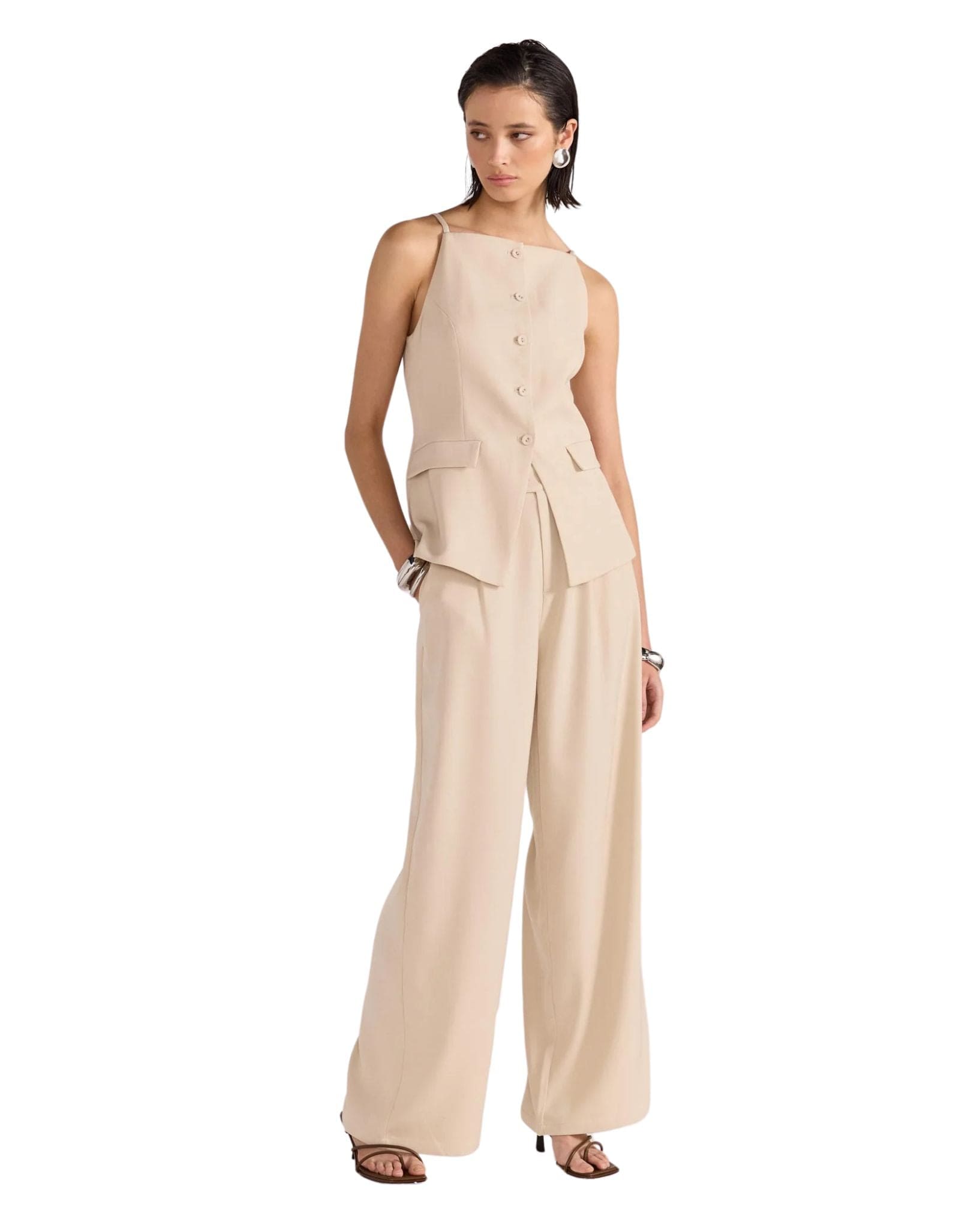 Staple the label Womens Hayden Wide Leg Pants